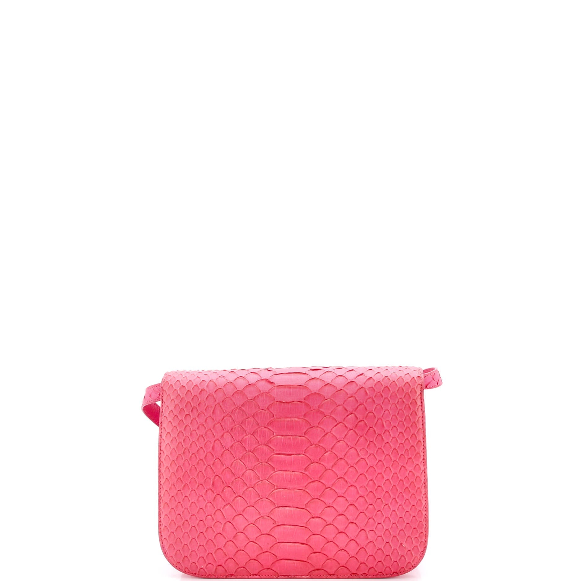 Classic Box Bag Python Medium