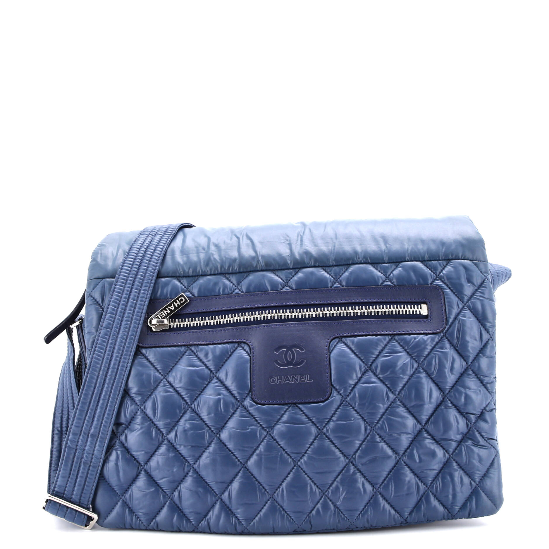 Coco Cocoon Messenger Bag Quilted Nylon Large