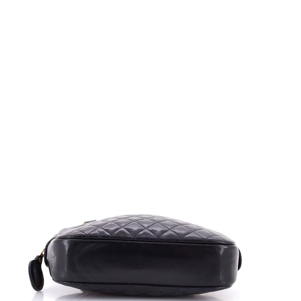 Vintage Front Pocket Camera Bag Quilted Lambskin Medium