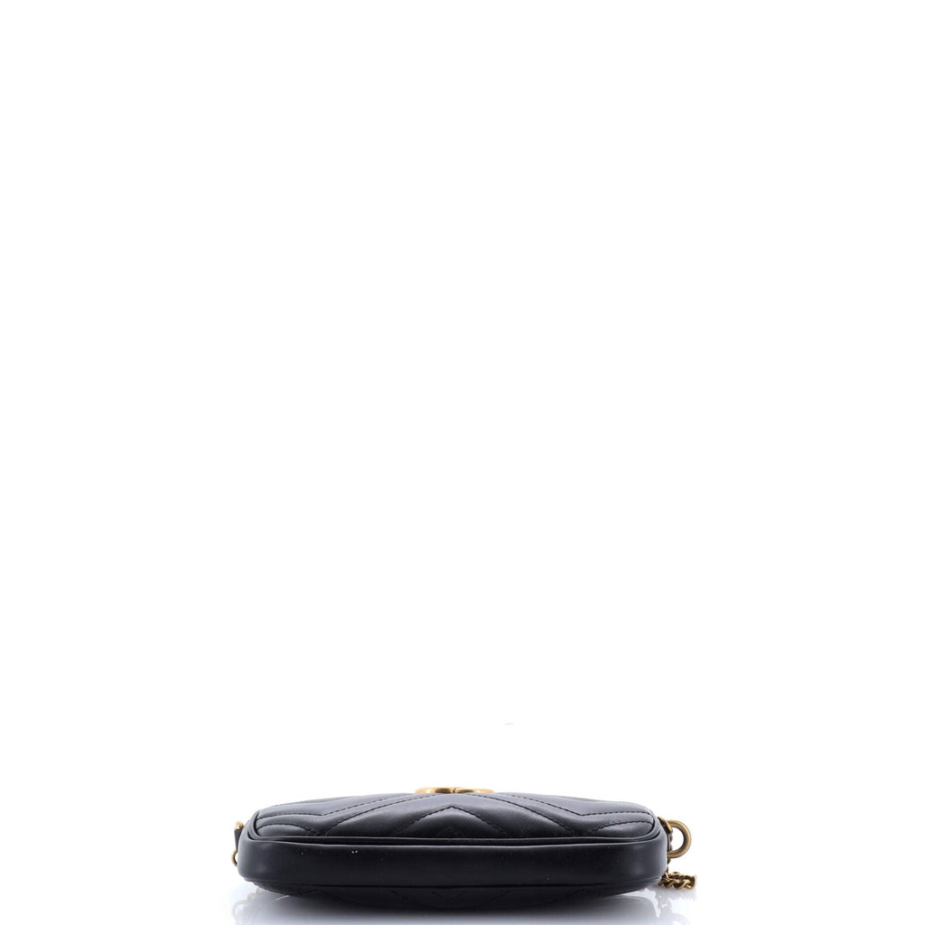 GG Marmont Chain Crossbody Bag Matelasse Leather Mini