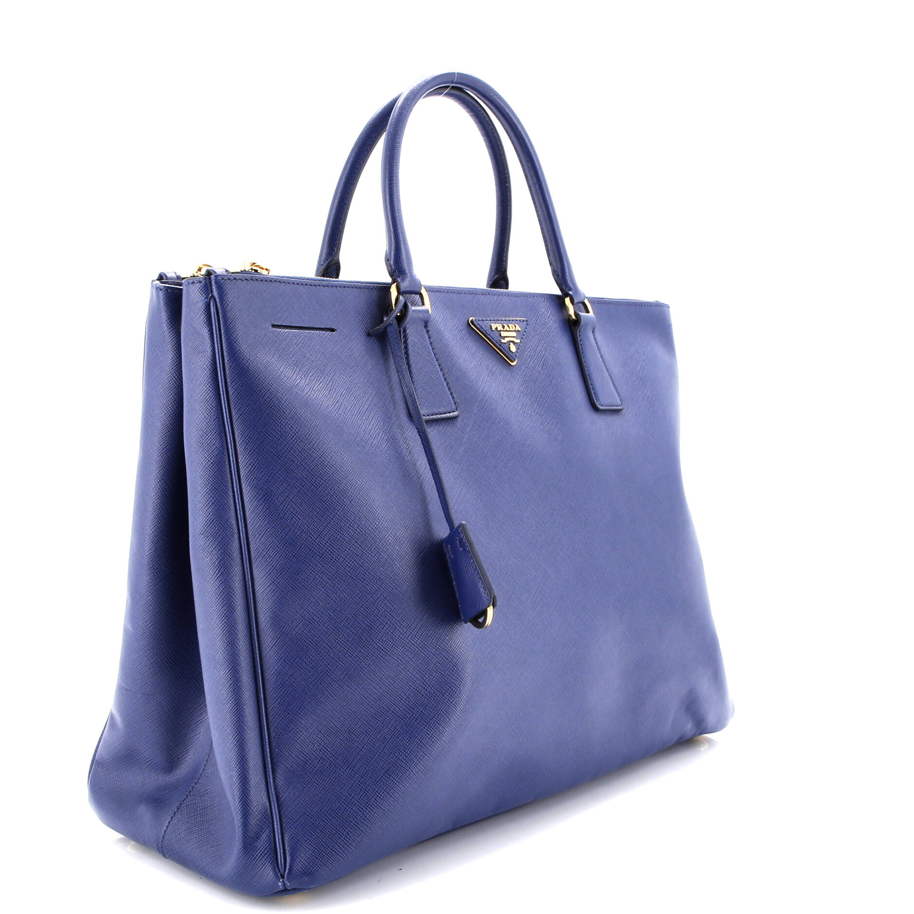 Galleria Double Zip Tote Saffiano Leather Large
