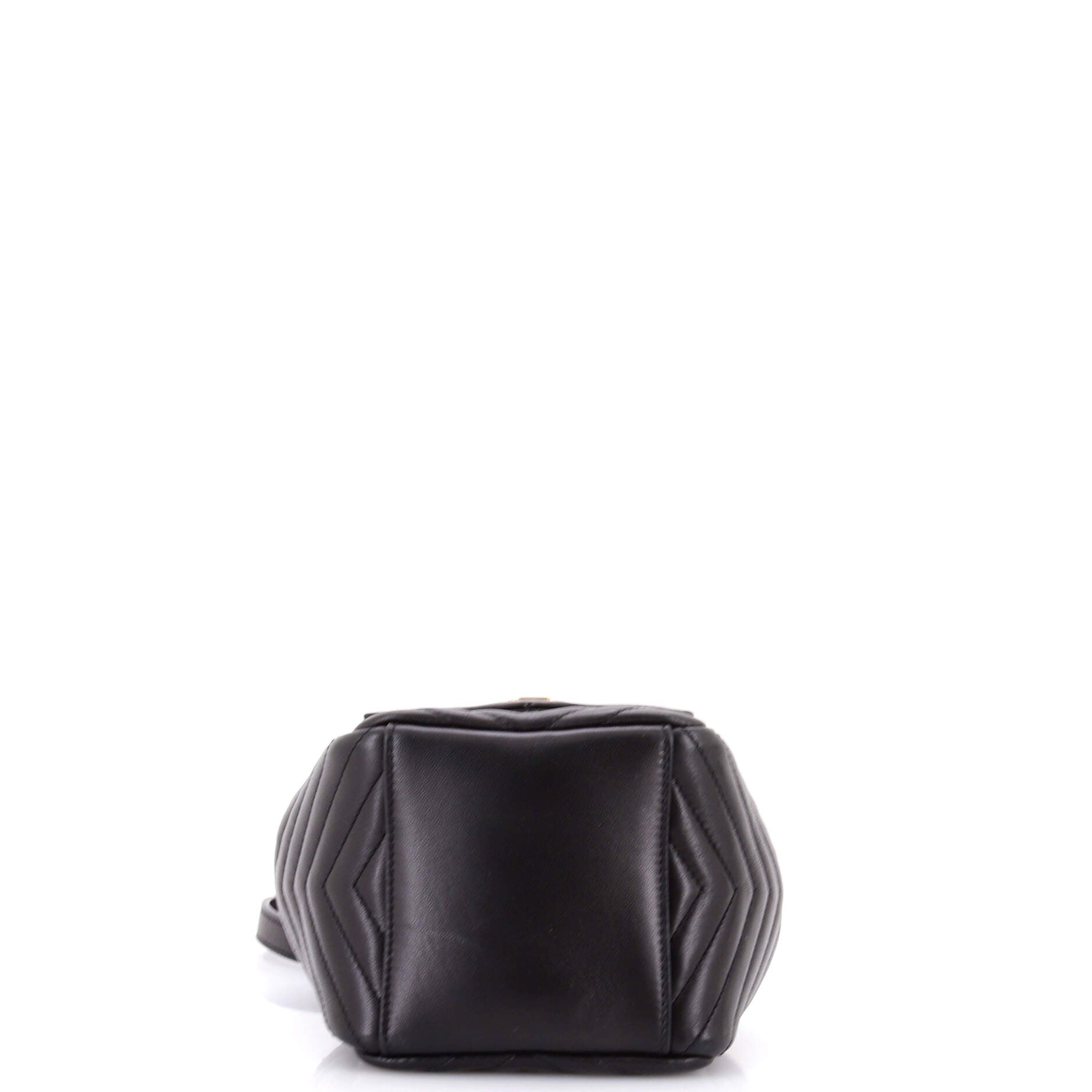 Joe Bucket Bag Matelasse Chevron Leather Mini