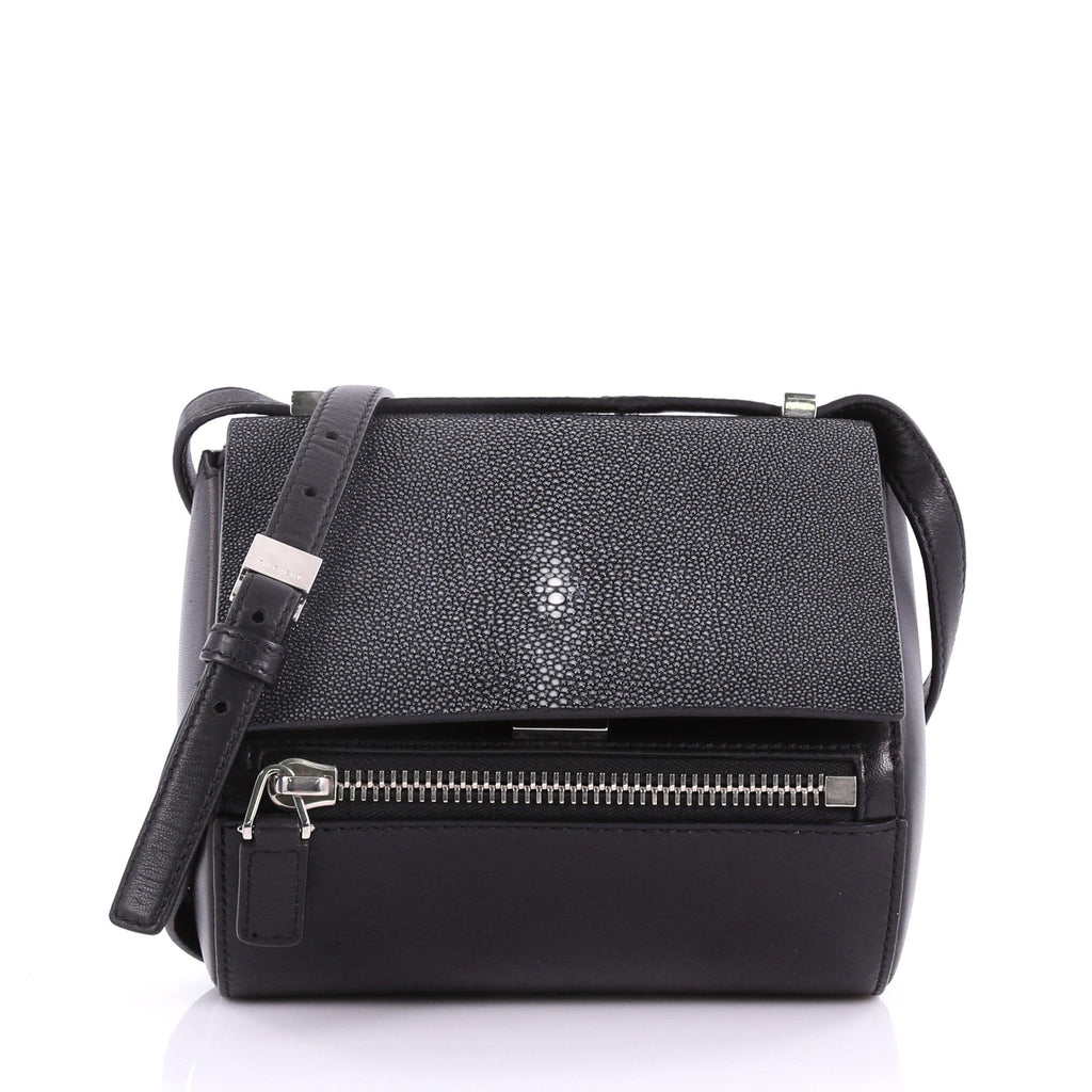 Chain Pandora Box Handbag Stingray Mini