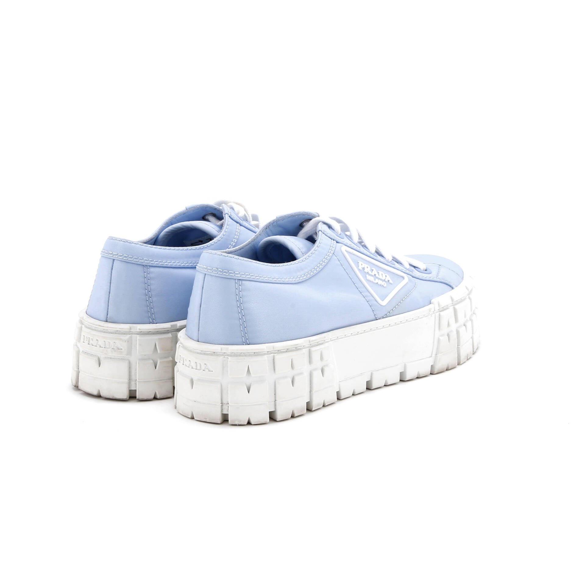 Women's Double Wheel Platform Sneakers Nylon