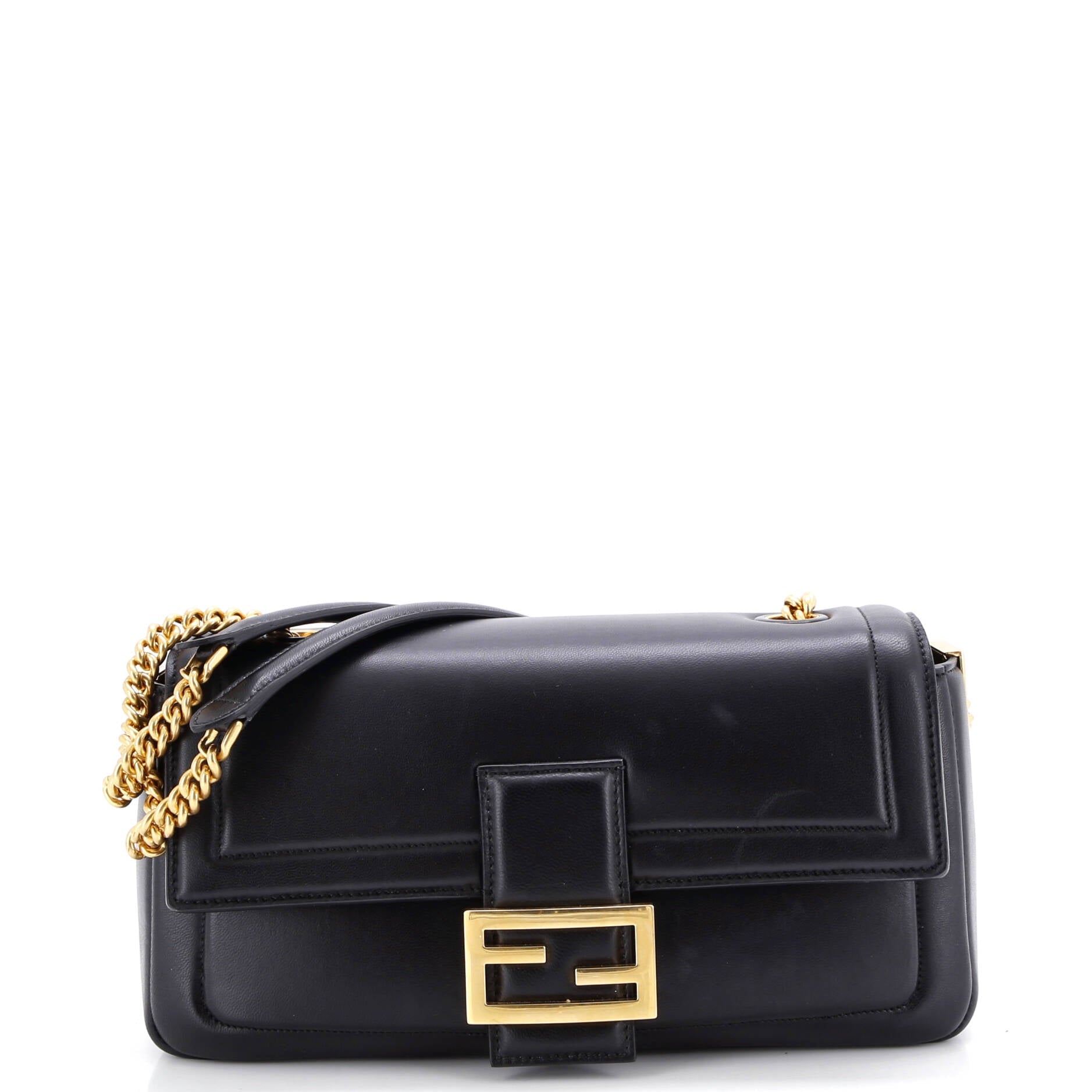 Baguette Chain Bag Leather Medium