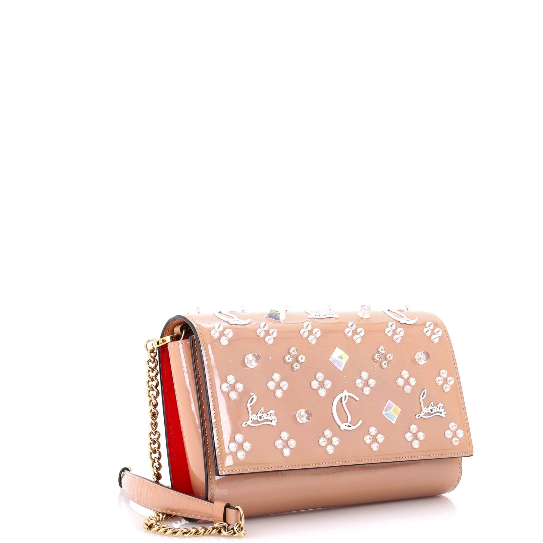 Paloma Clutch Embellished Leather Small