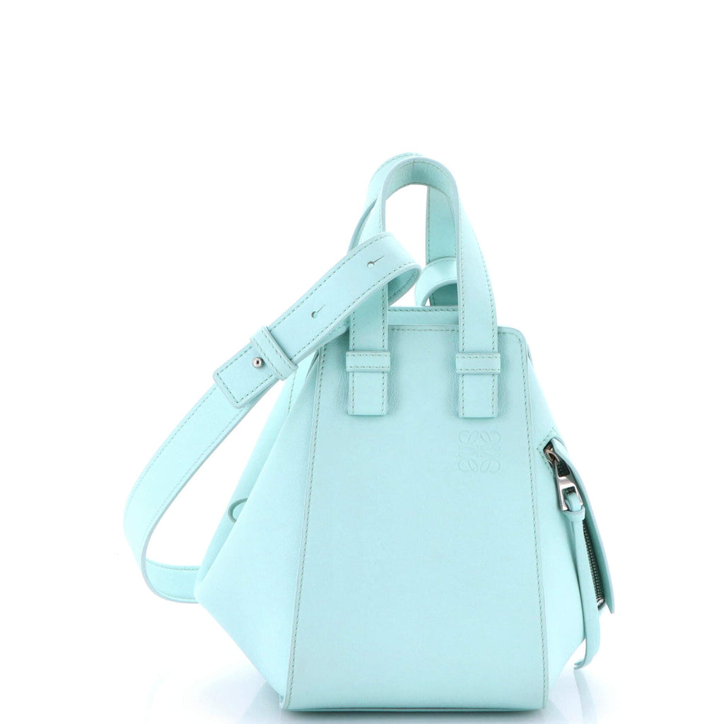 Monochrome Hammock Bag Leather Compact