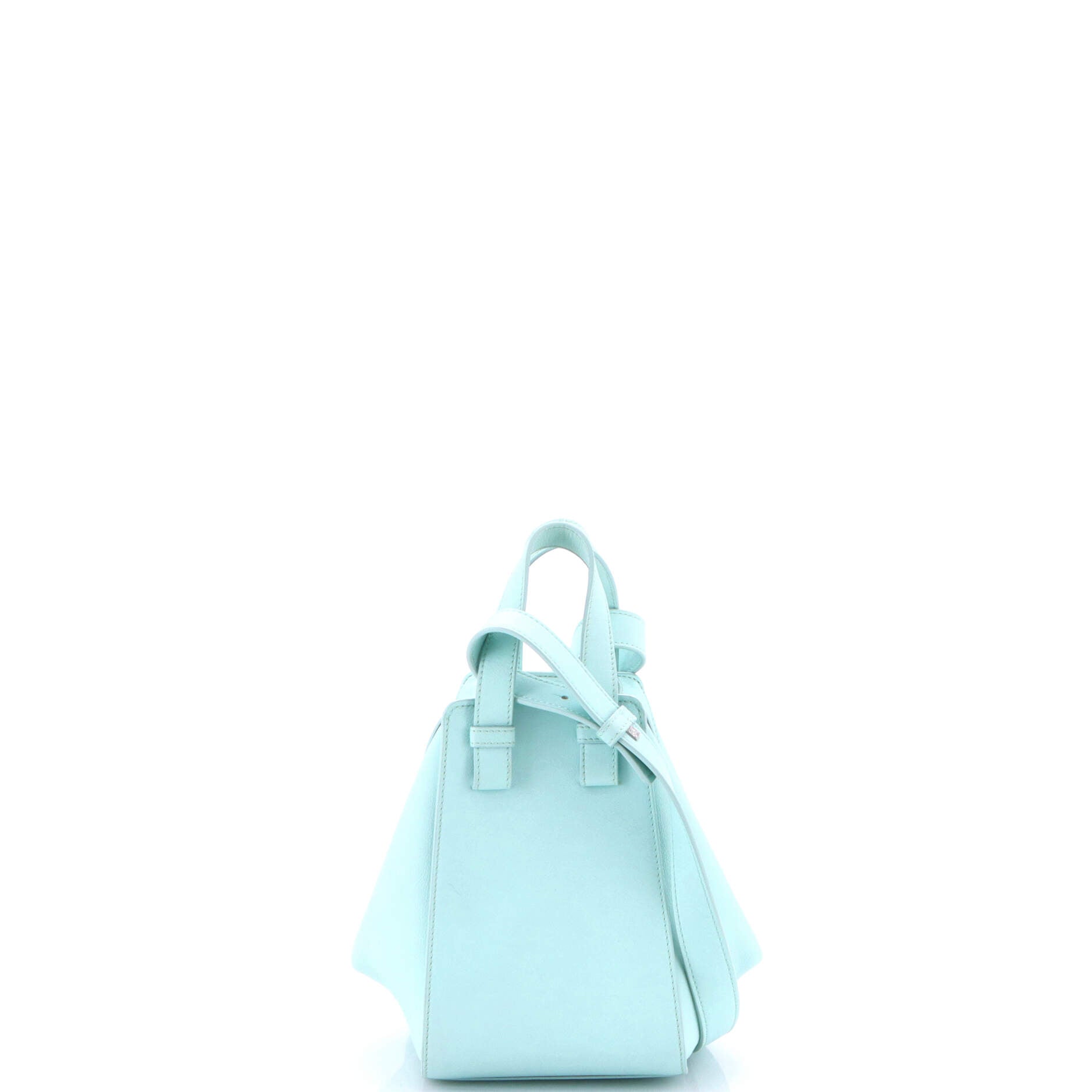 Monochrome Hammock Bag Leather Compact
