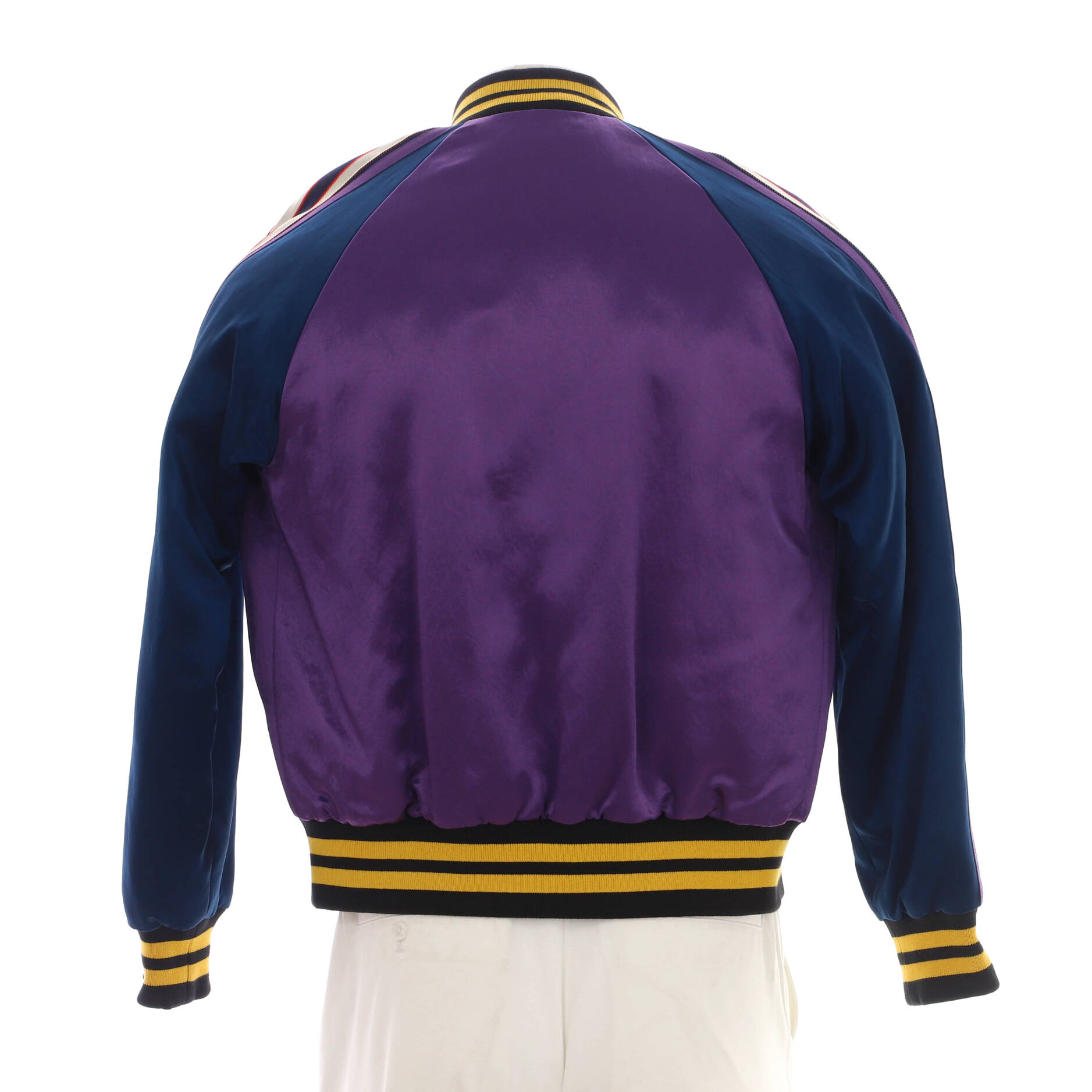 Men's Varsity Jacket Embroidered Acetate