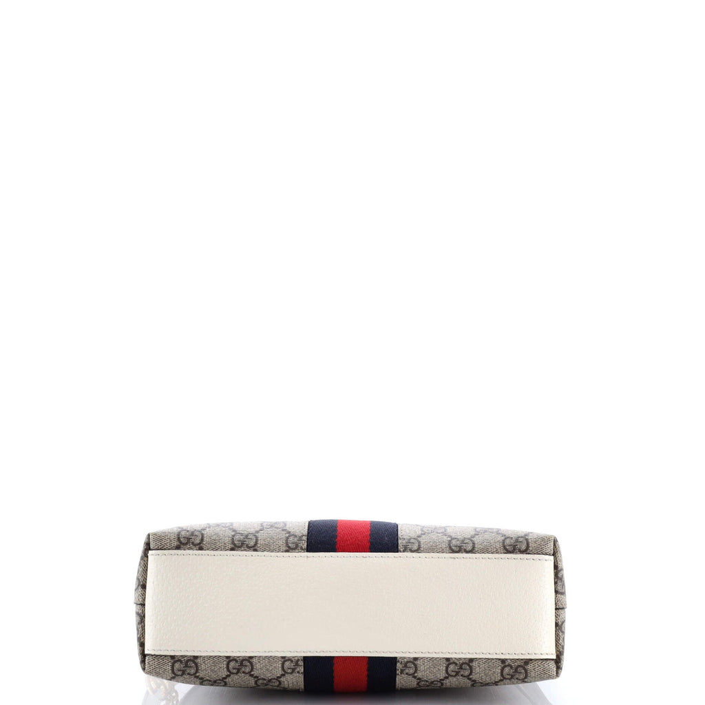 Ophidia Dome Shoulder Bag GG Coated Canvas Small