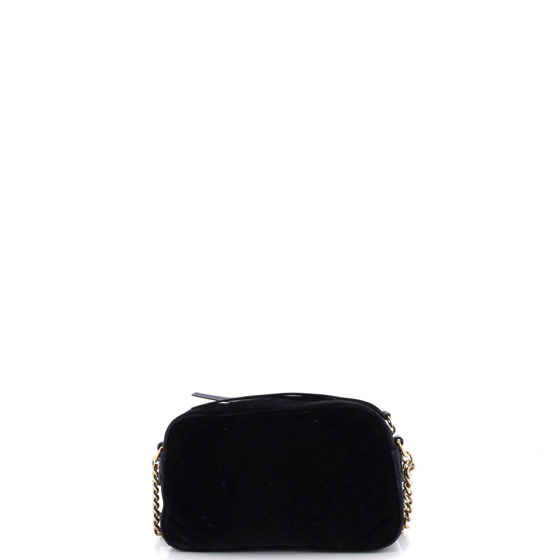GG Marmont Shoulder Bag Matelasse Velvet Small