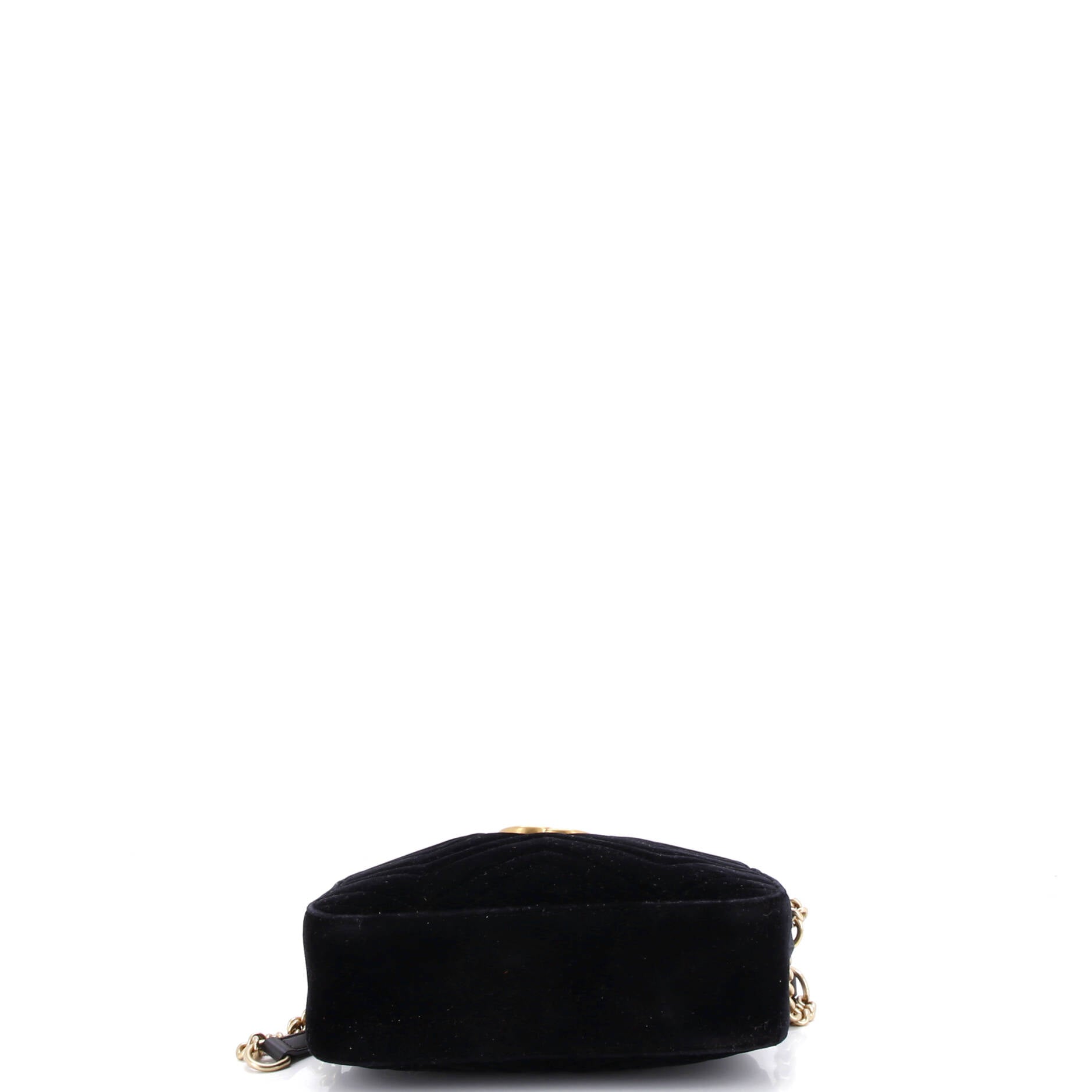 GG Marmont Shoulder Bag Matelasse Velvet Small