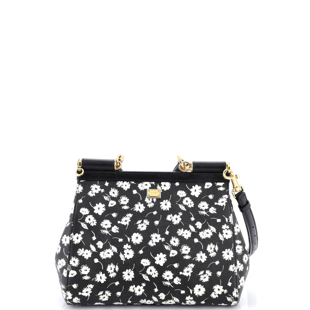 Miss Sicily Bag Printed Leather Medium