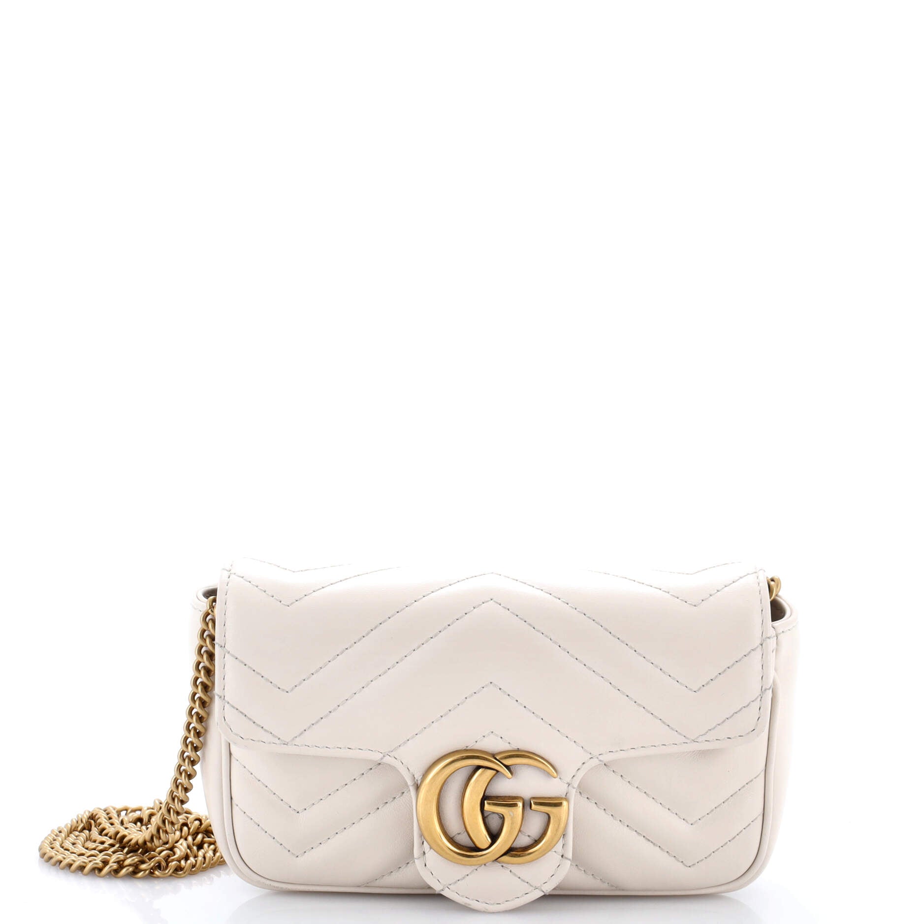 GG Marmont Flap Bag Matelasse Leather Super Mini