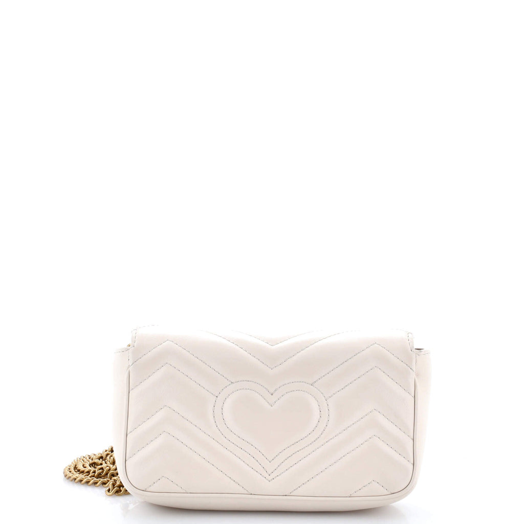 GG Marmont Flap Bag Matelasse Leather Super Mini