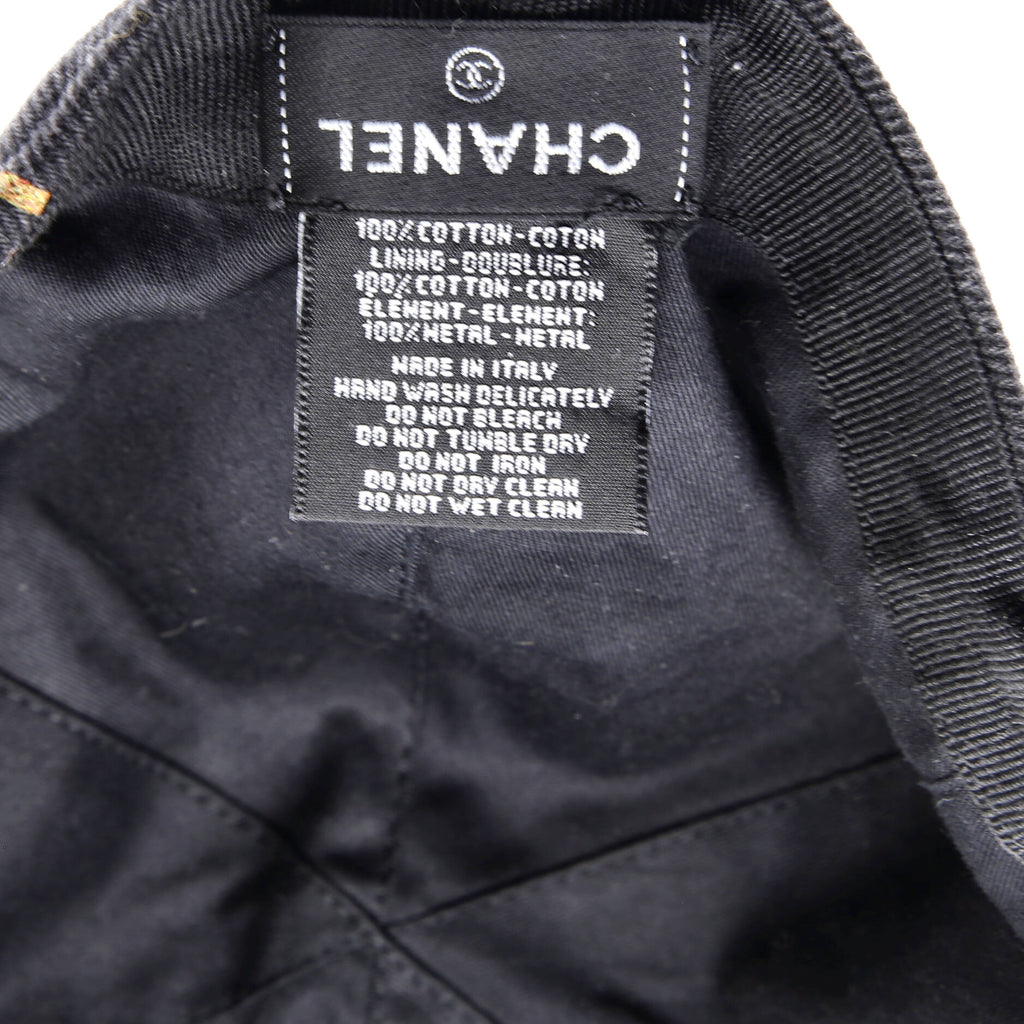 Denim Mood Baseball Cap Logo Printed Denim