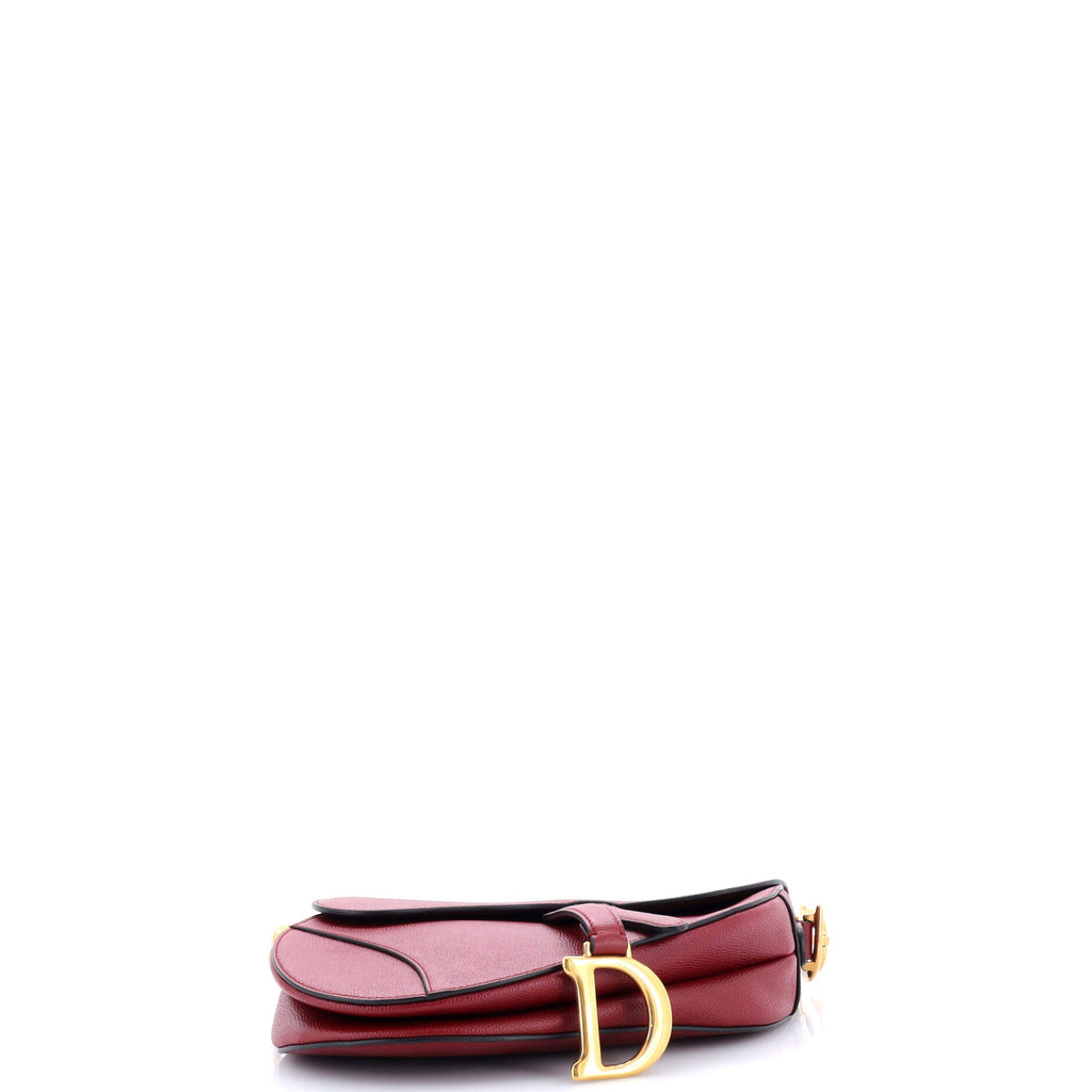 Saddle Handbag Leather Medium