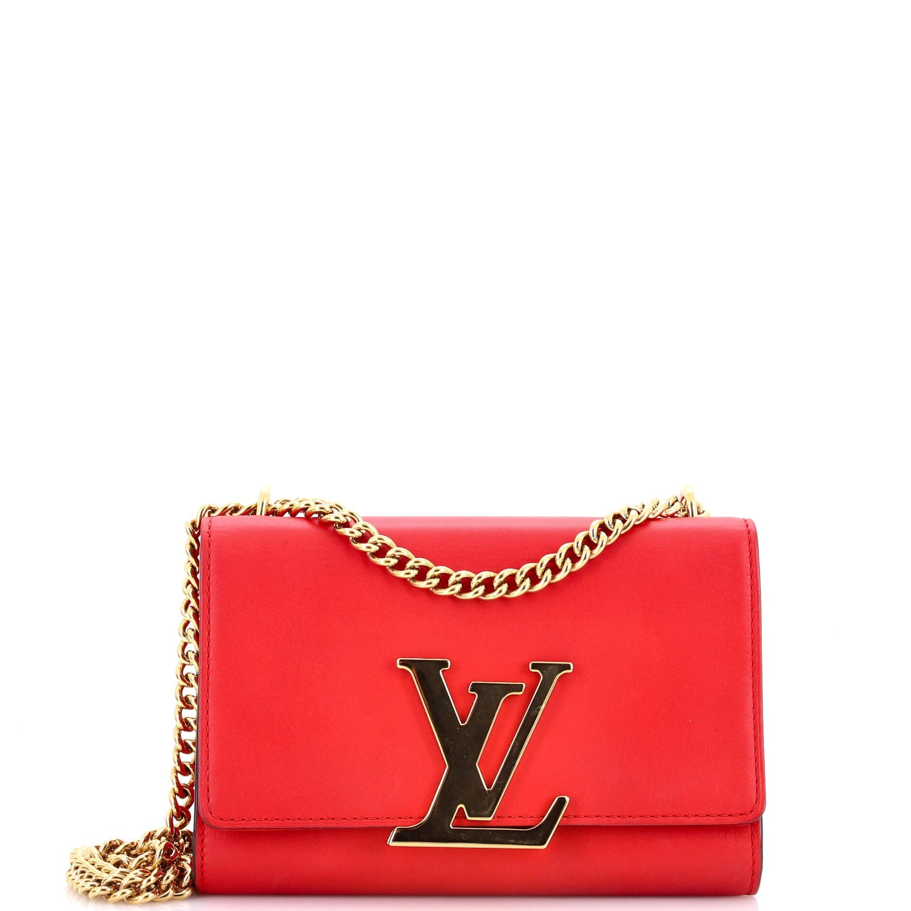 Chain Louise Clutch Leather MM