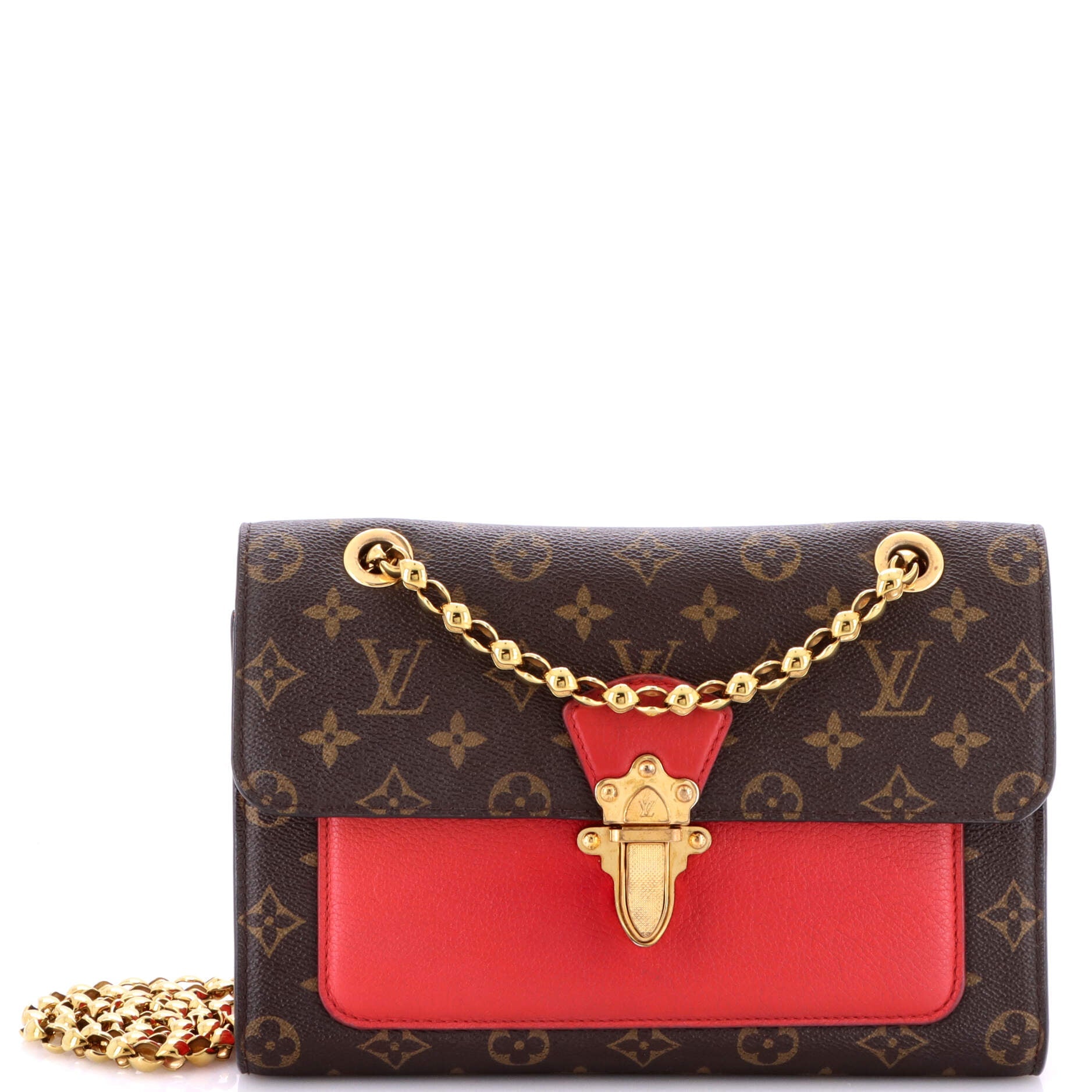 Victoire Handbag Monogram Canvas and Leather