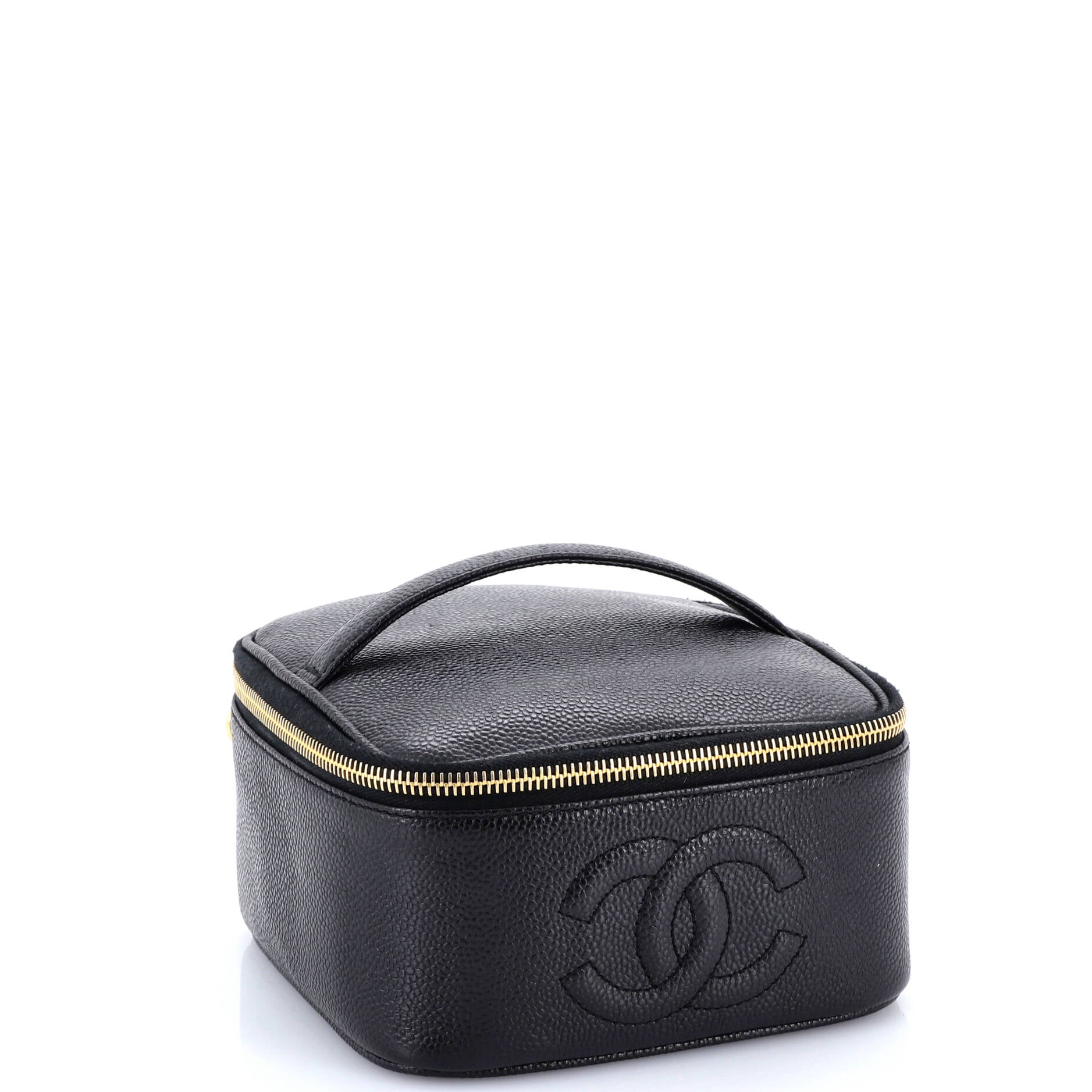 Vintage Timeless Vanity Case Caviar Mini