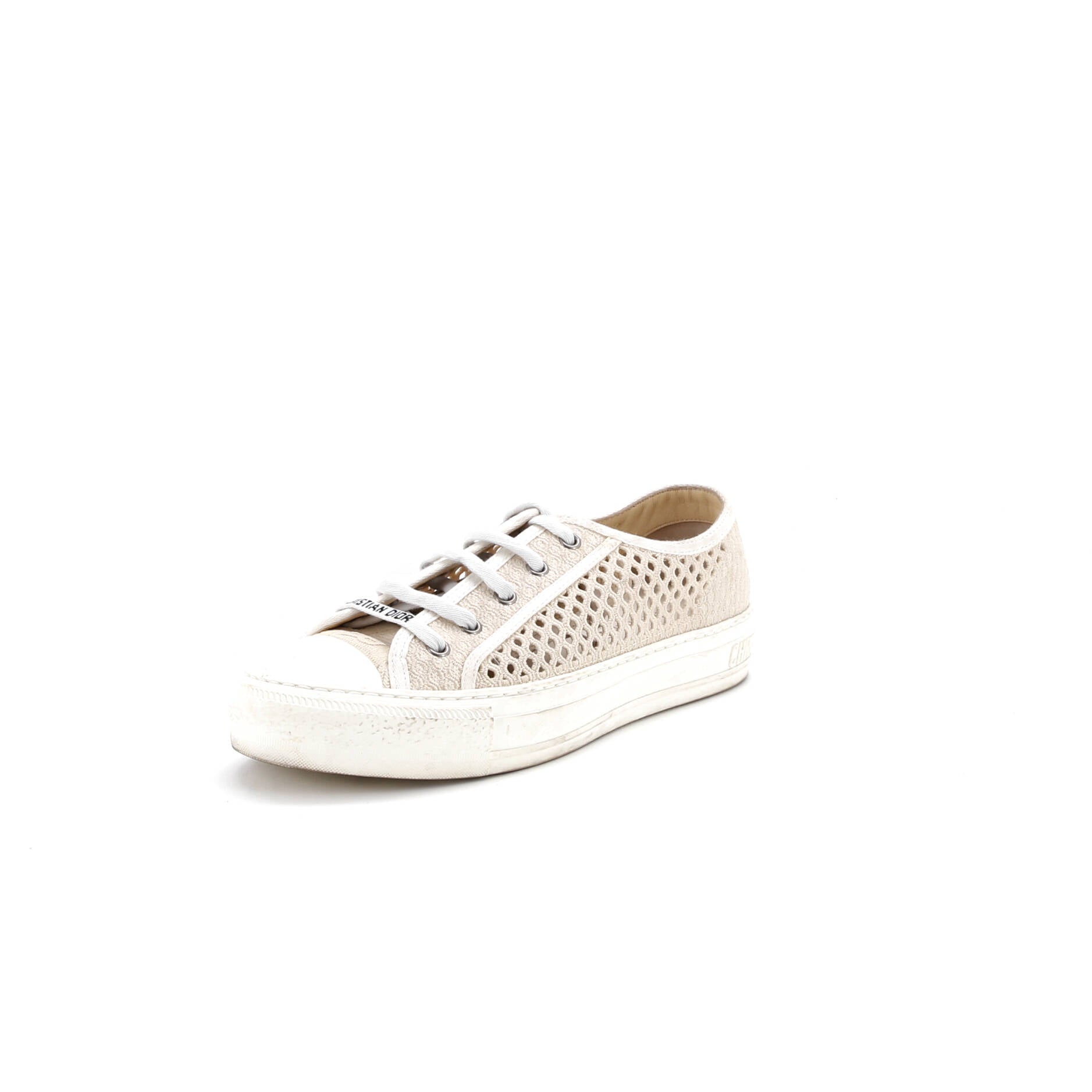 Women's Walk'N'Dior Sneakers Perforated Canvas