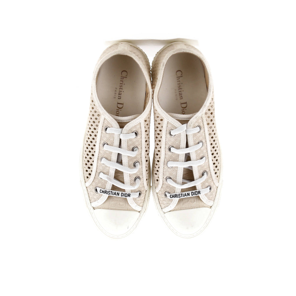 Women's Walk'N'Dior Sneakers Perforated Canvas