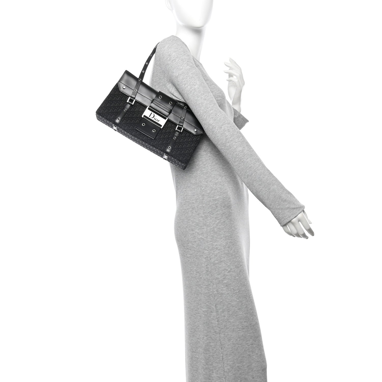 Monogram Street Chic Shoulder Bag Black