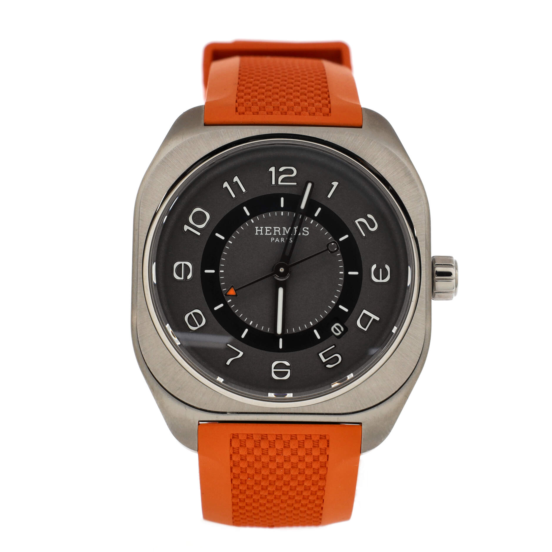 H08 Automatic Watch DLC Titanium and Rubber 39