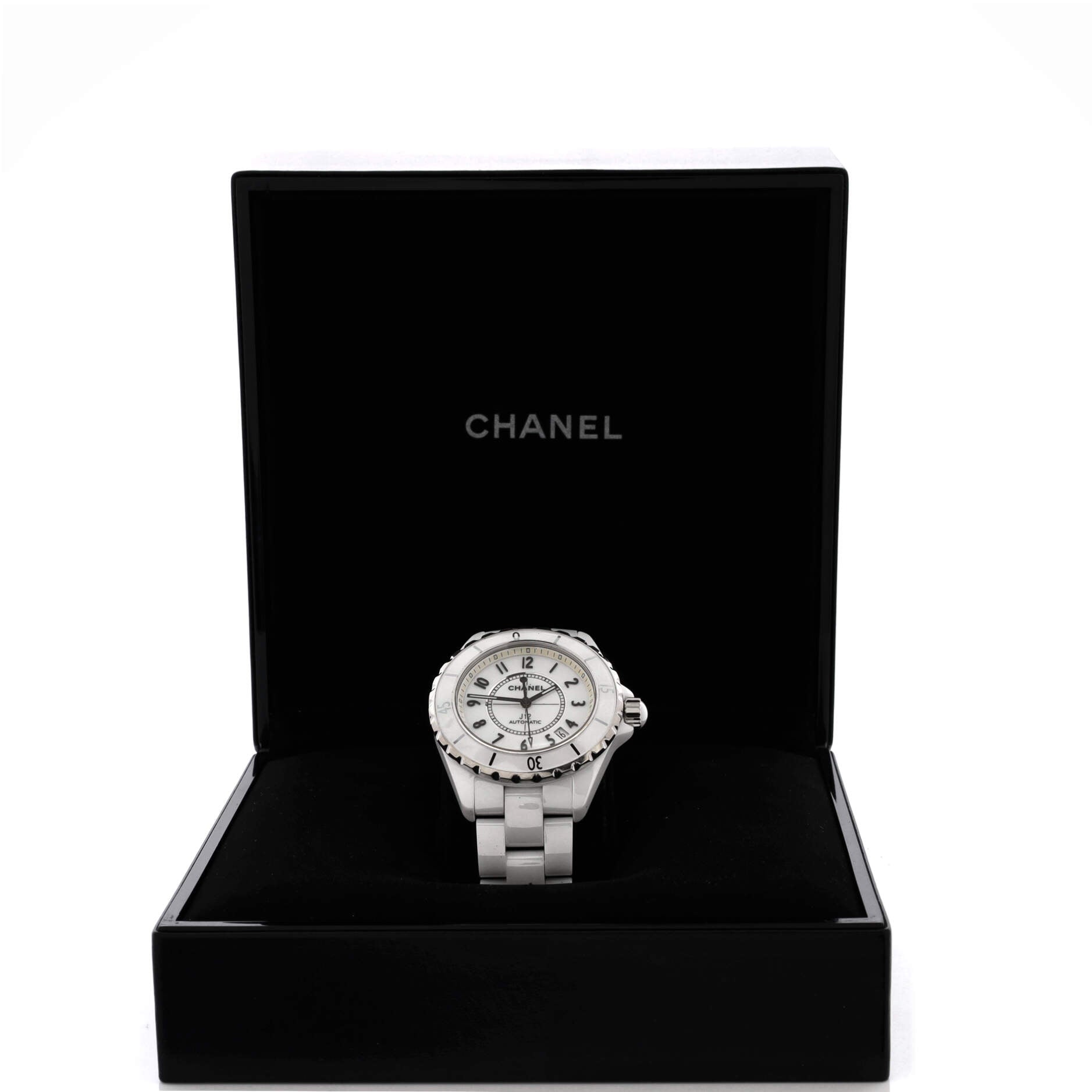 J12 Automatic Watch Ceramic and Stainless Steel 38