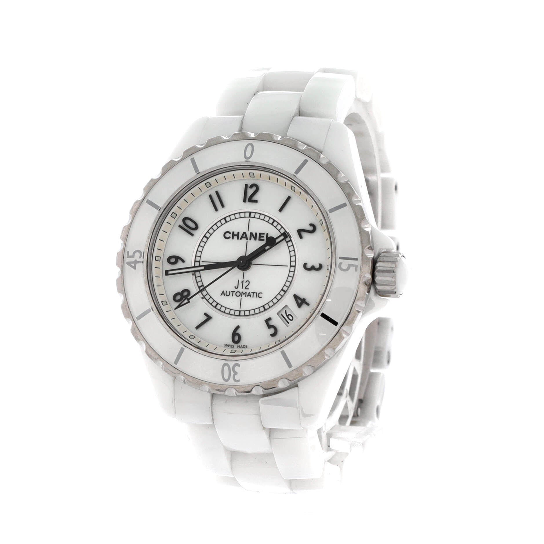 J12 Automatic Watch Ceramic and Stainless Steel 38