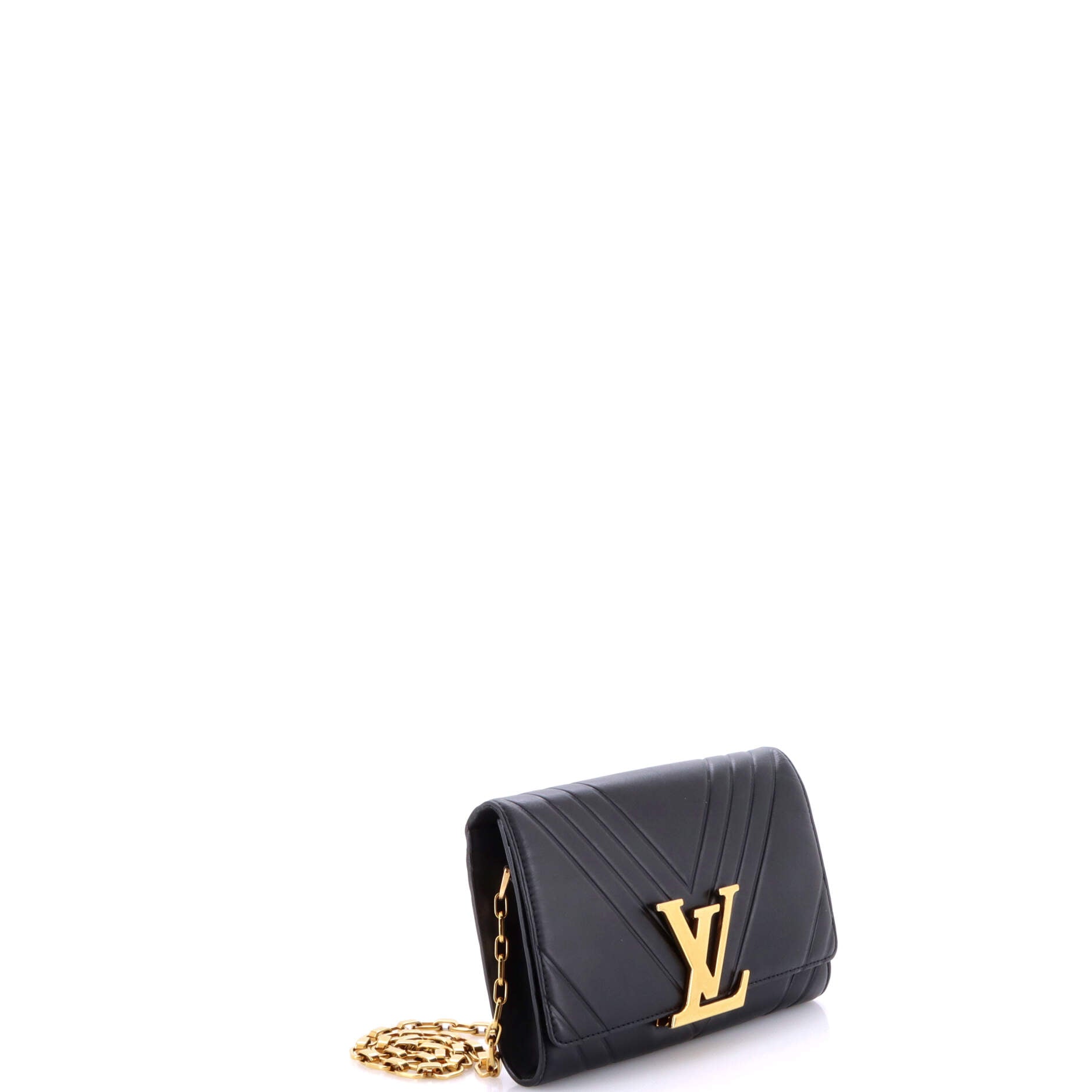 Chain Louise Clutch Airy V Leather GM