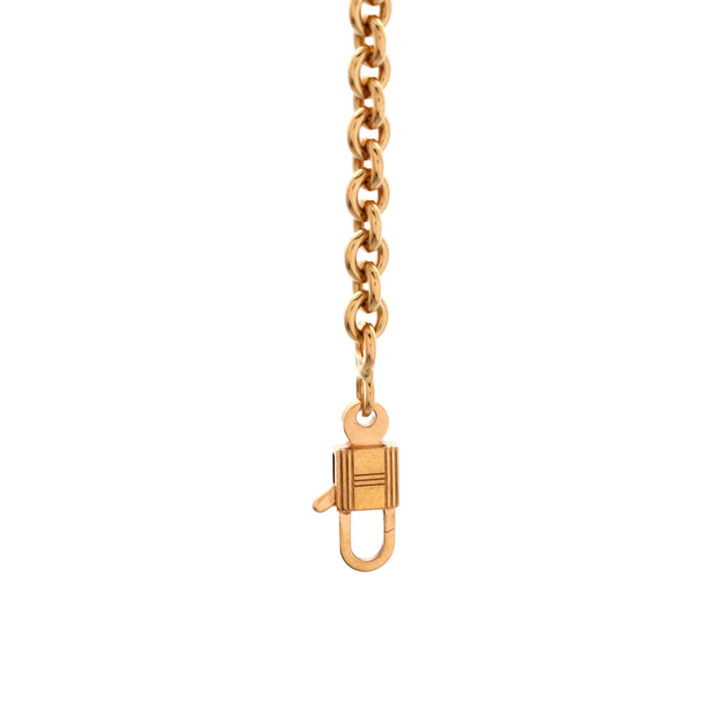 Amulettes Constance Bracelet 18K Rose Gold with Pink Sapphires