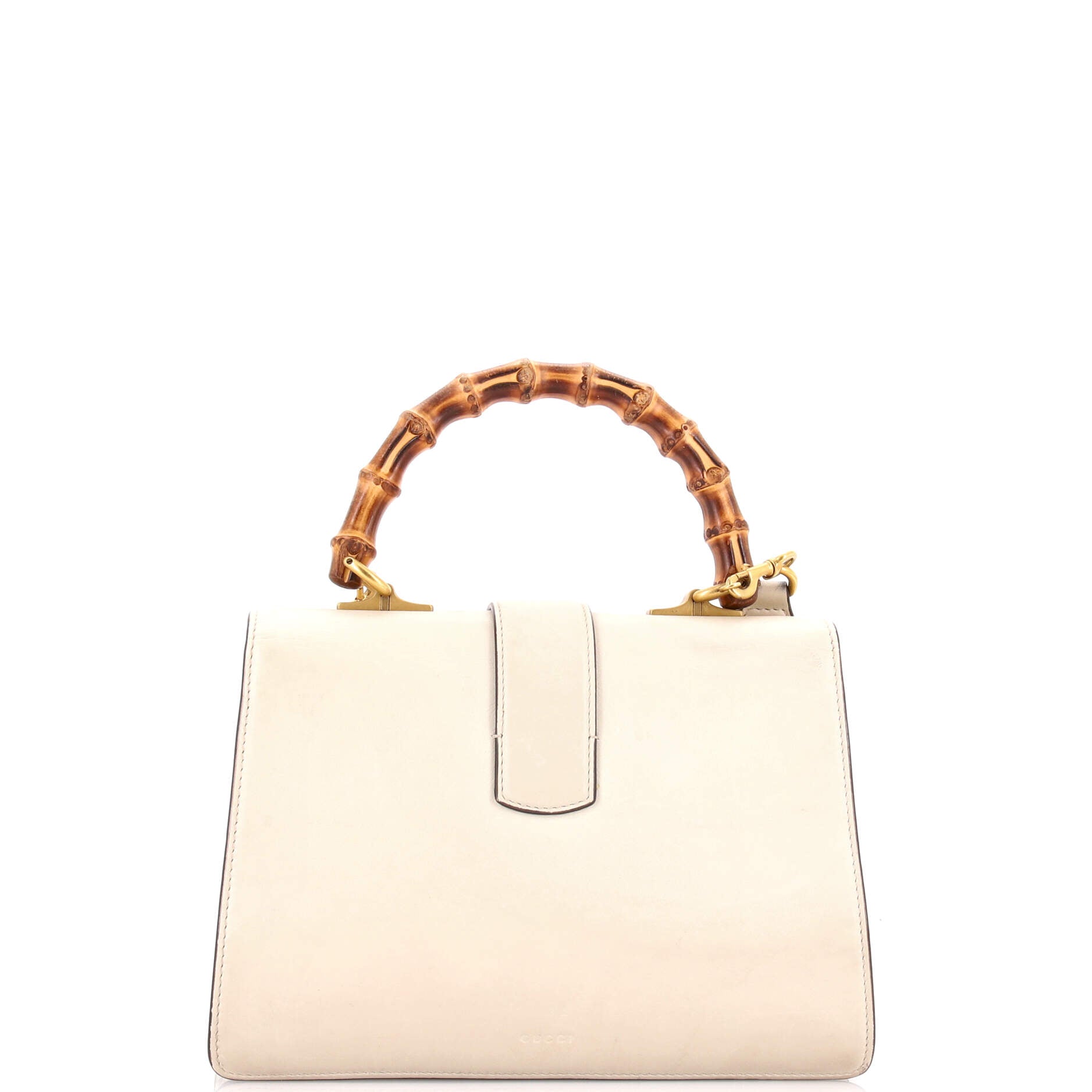 Dionysus Bamboo Top Handle Bag Colorblock Leather Medium