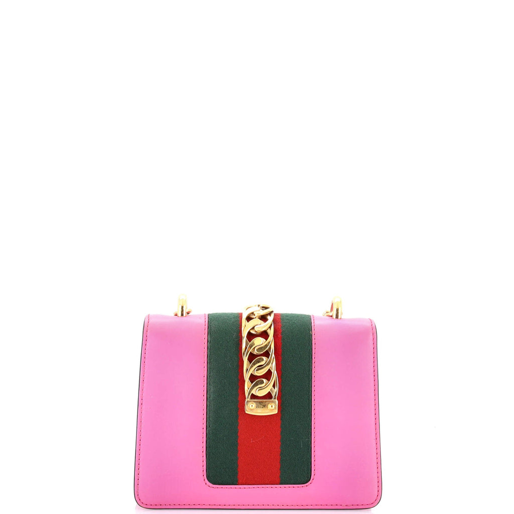Sylvie Chain Shoulder Bag Leather Mini