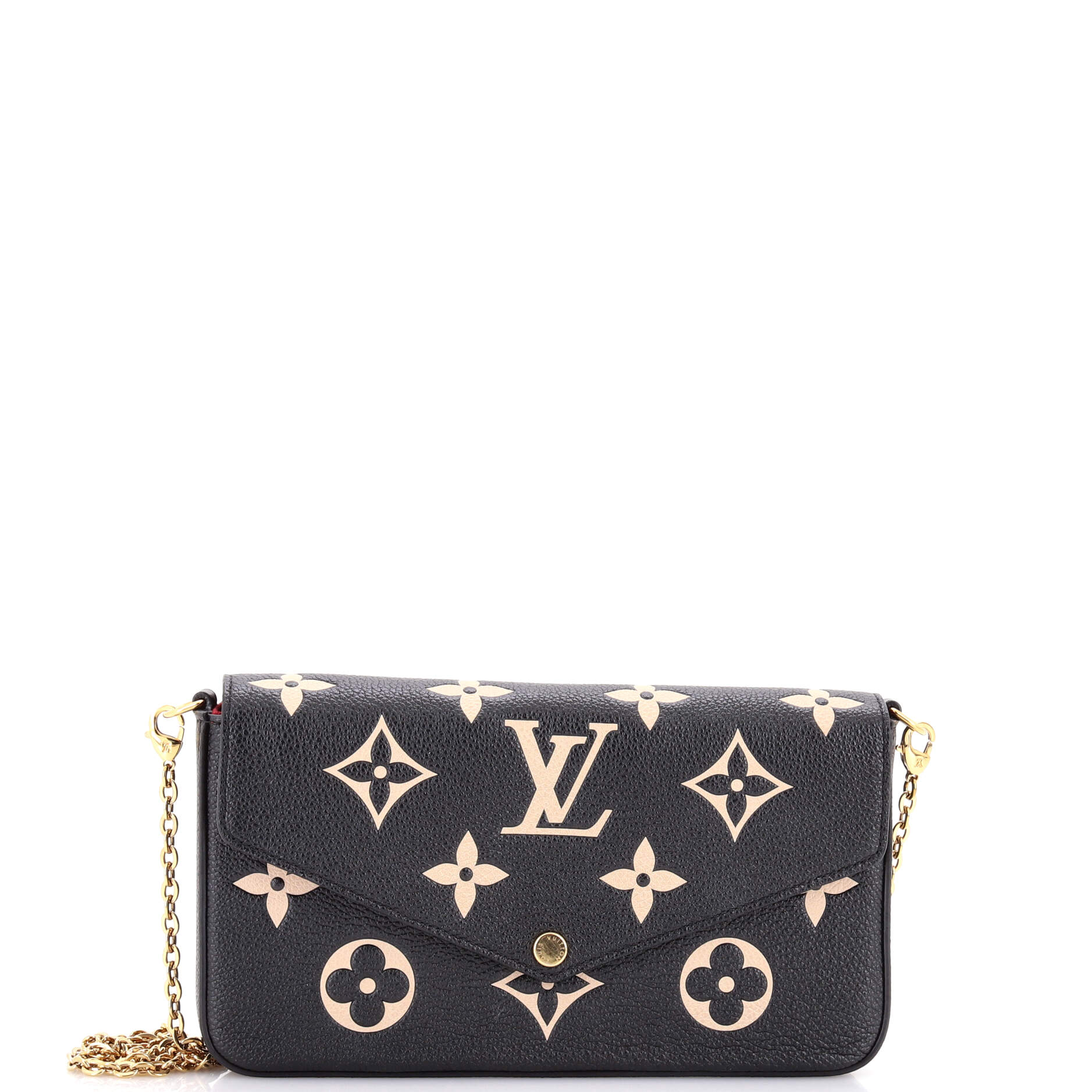 Felicie Pochette Bicolor Monogram Empreinte Giant