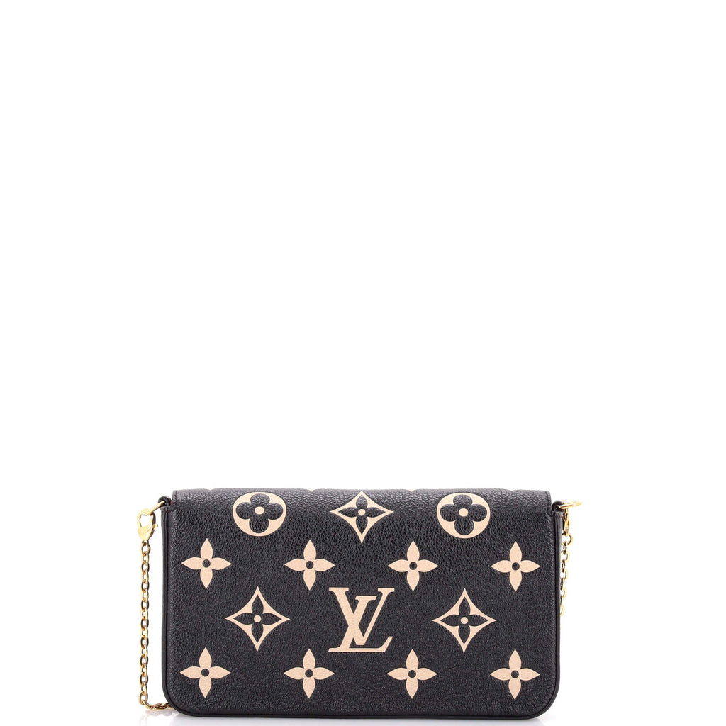 Felicie Pochette Bicolor Monogram Empreinte Giant