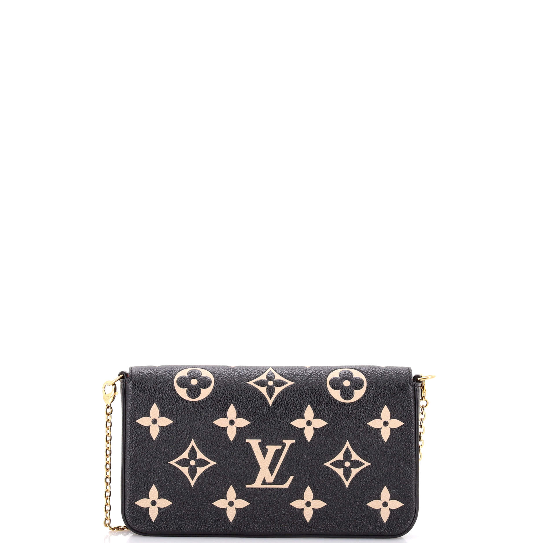Felicie Pochette Bicolor Monogram Empreinte Giant