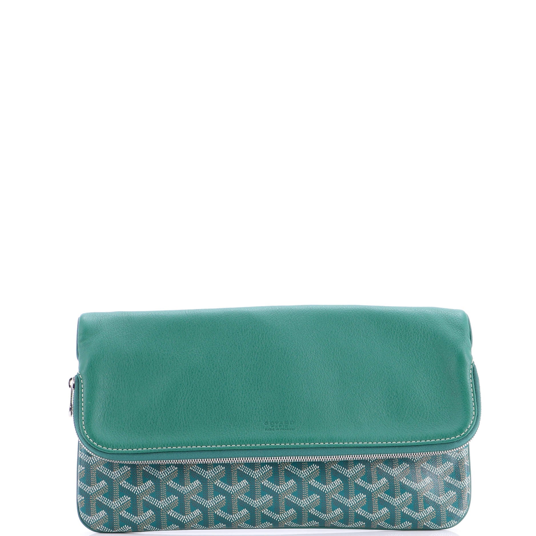 Saint Marie Clutch Coated Canvas