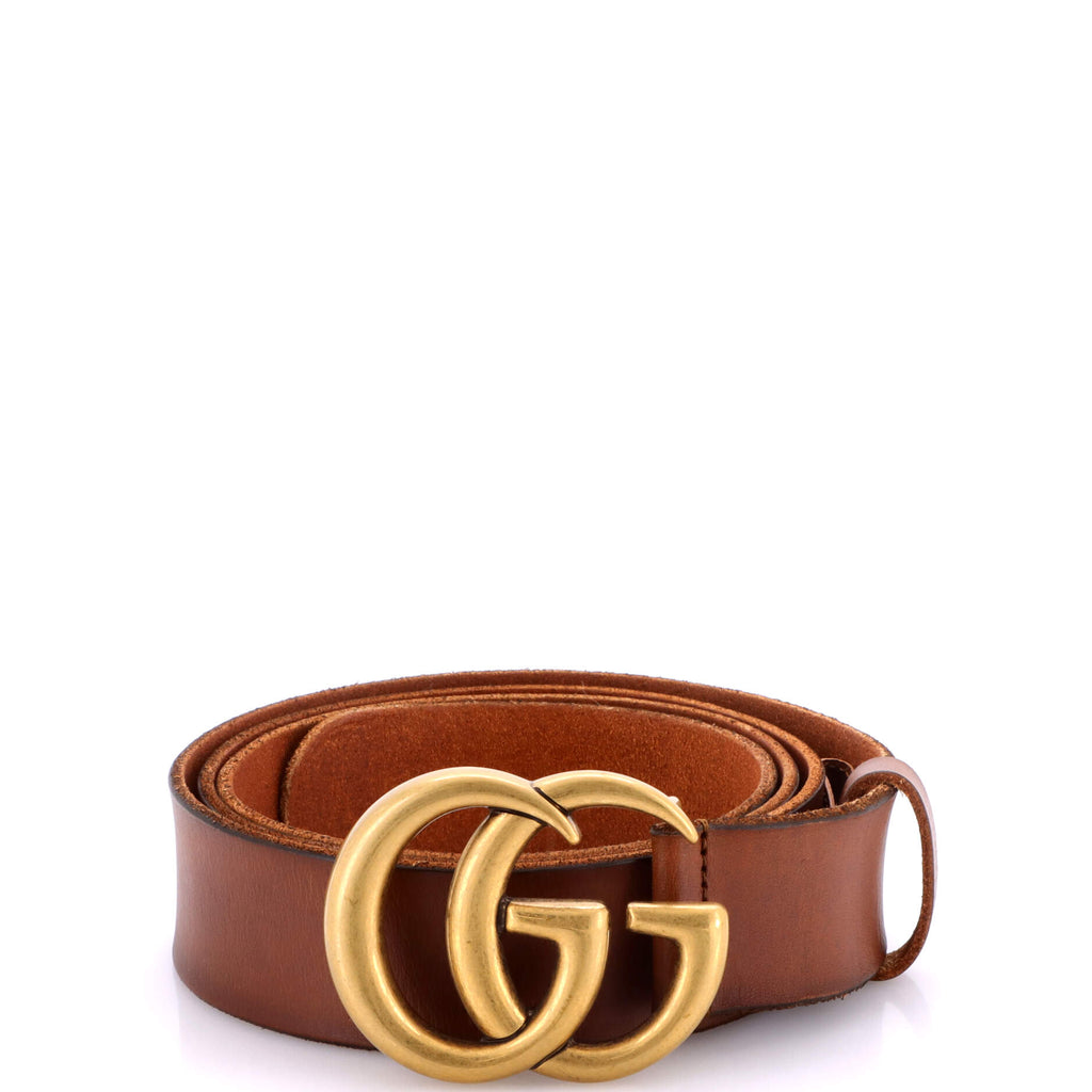 GG Marmont Belt Leather Wide