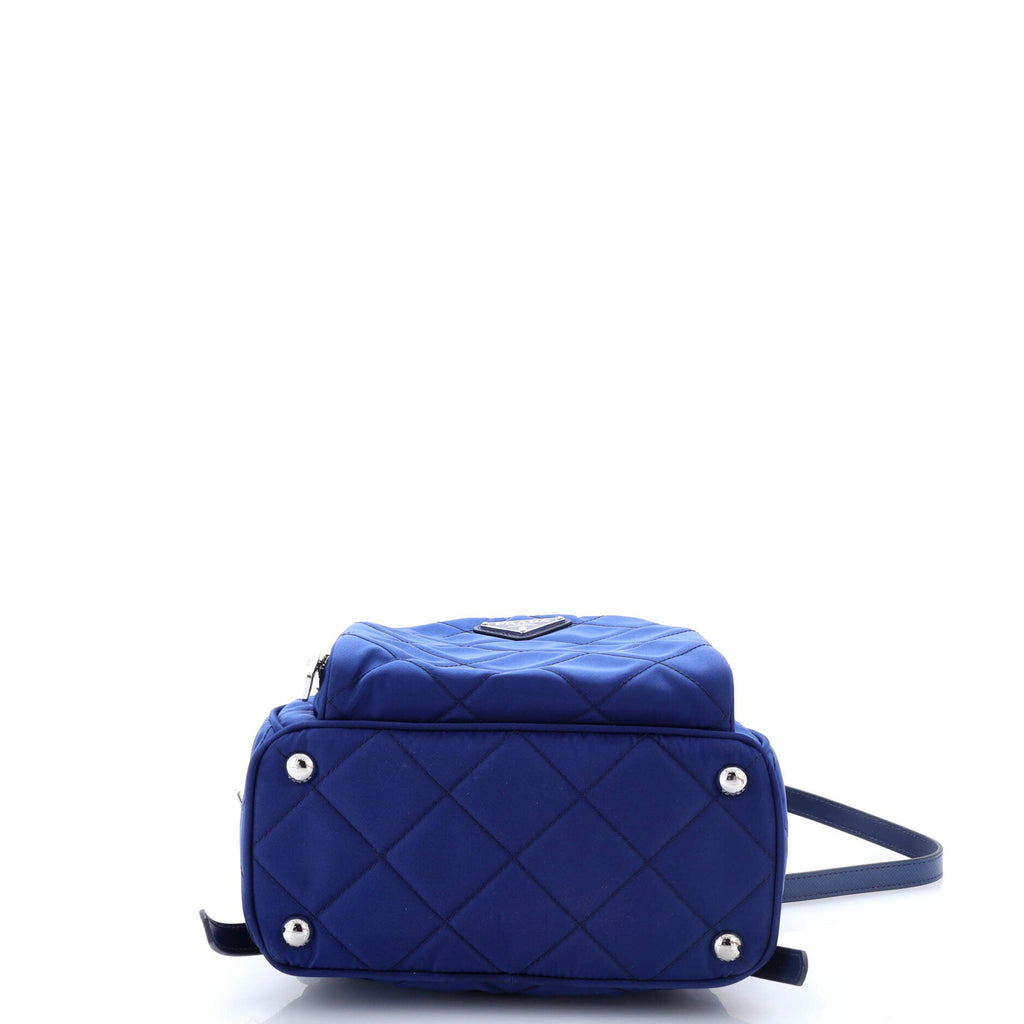 Zaino Backpack Quilted Tessuto