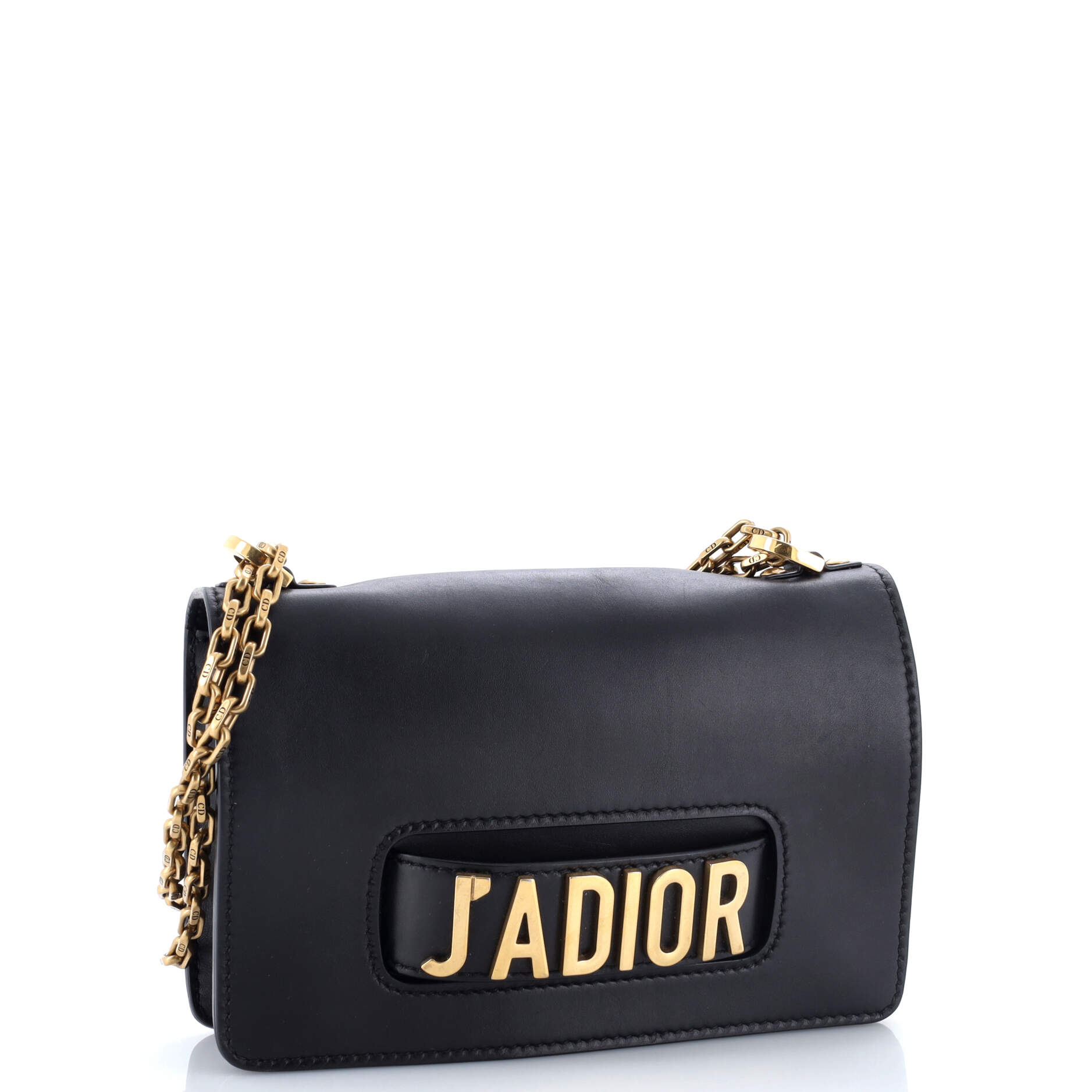 J'Adior Flap Bag Leather Medium