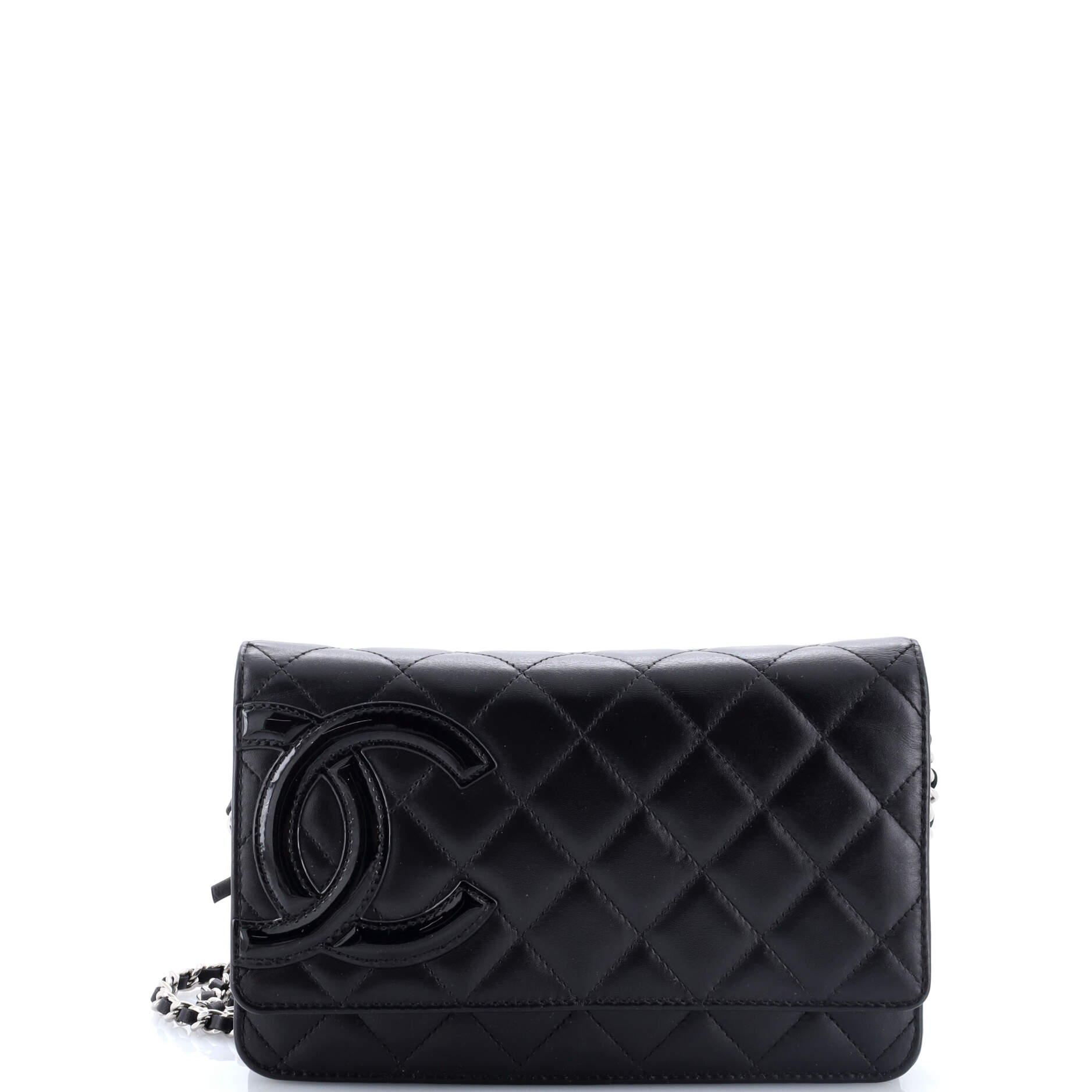 Cambon Wallet on Chain Quilted Leather