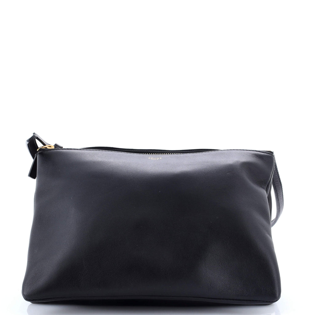 Trio Crossbody Bag Leather Large
