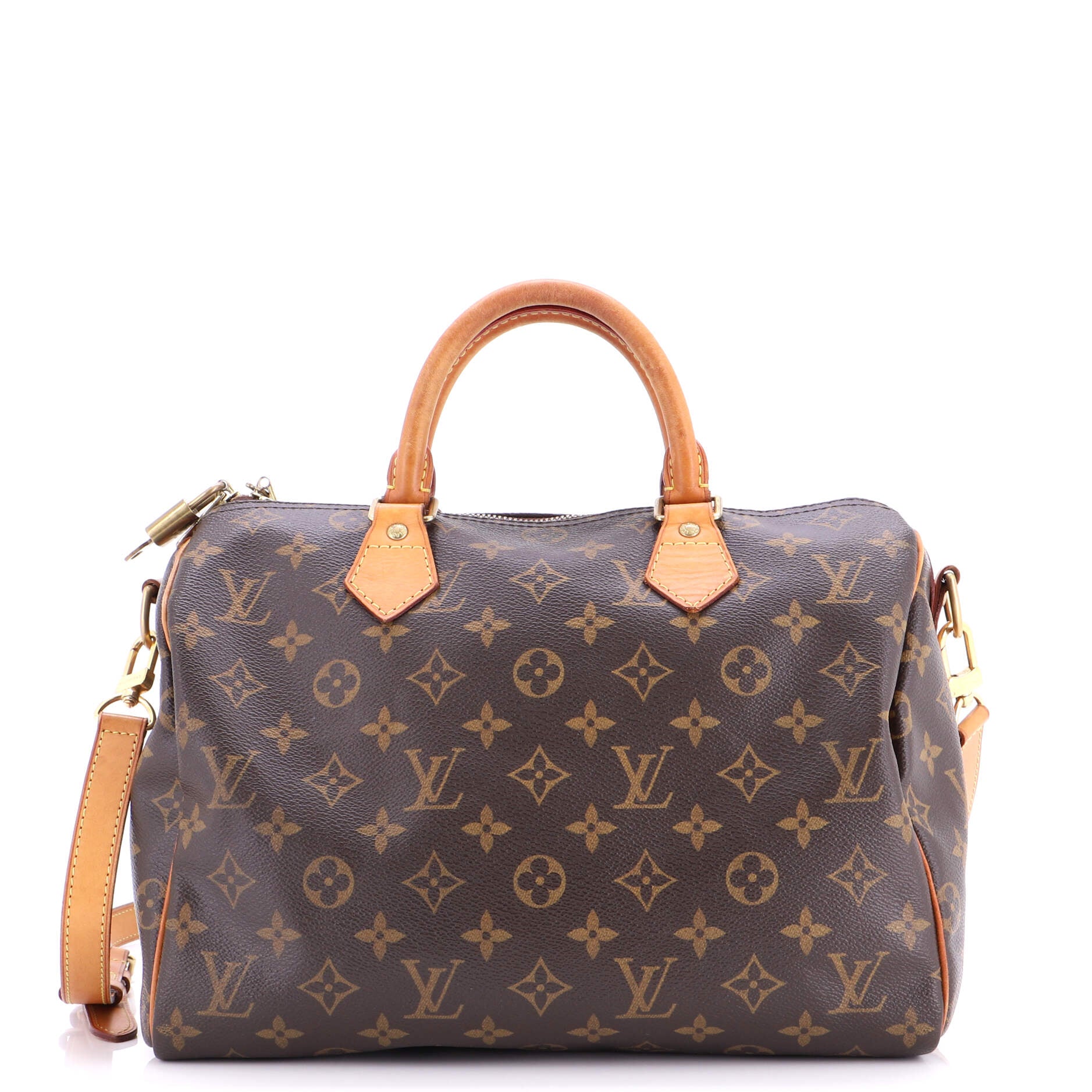 Speedy Bandouliere Bag Monogram Canvas 30