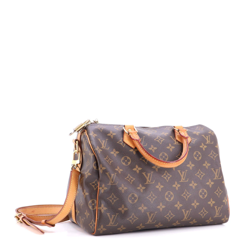 Speedy Bandouliere Bag Monogram Canvas 30