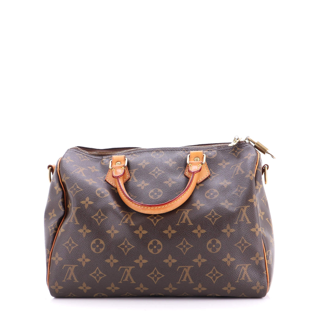 Speedy Bandouliere Bag Monogram Canvas 30