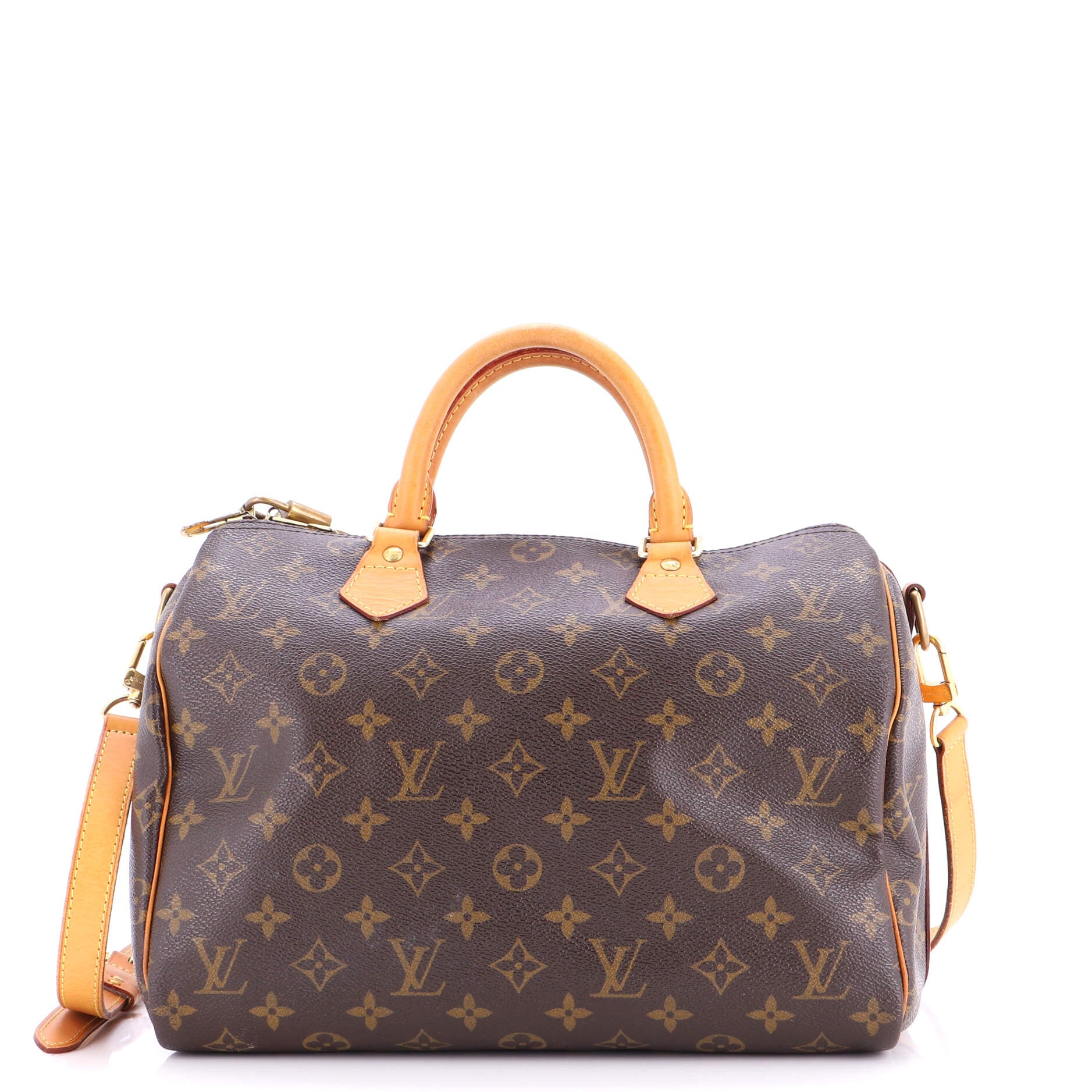 Speedy Bandouliere Bag Monogram Canvas 30