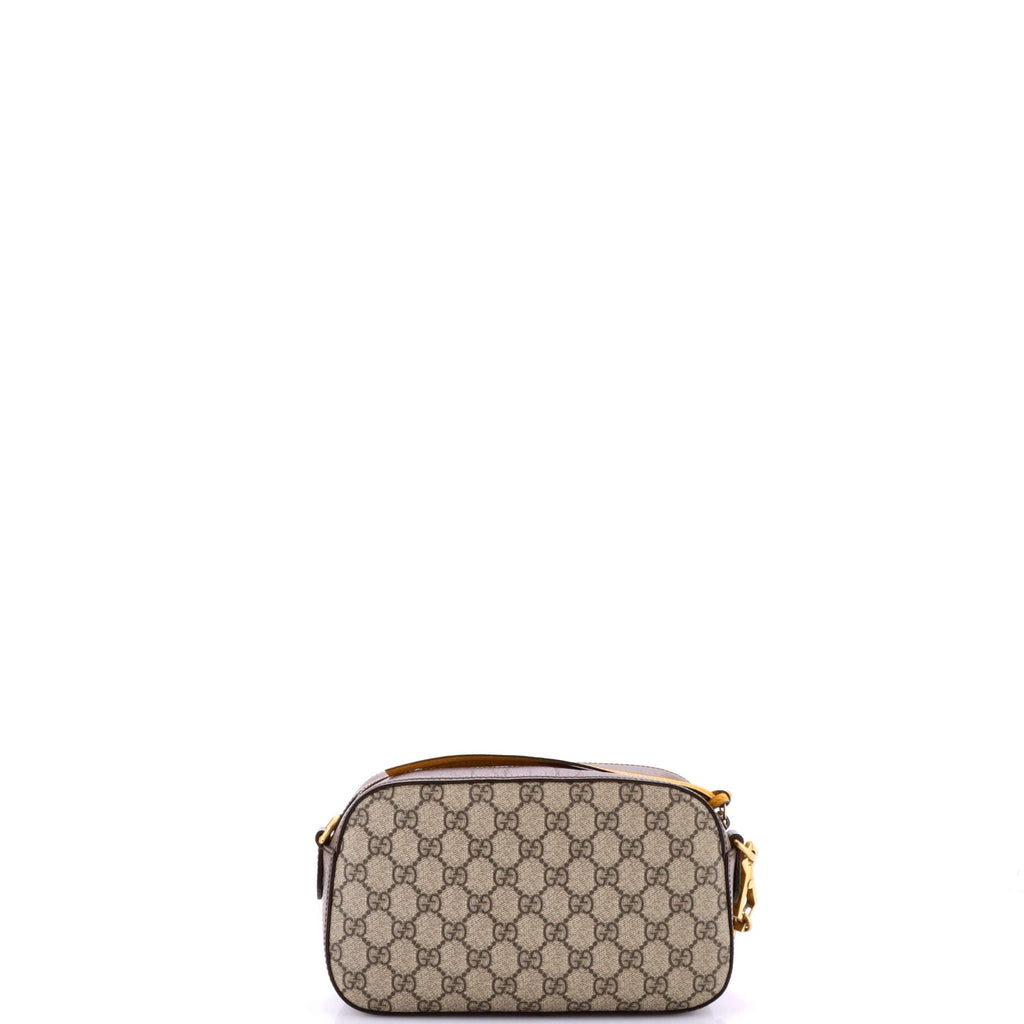 Neo Vintage Camera Messenger Bag GG Coated Canvas