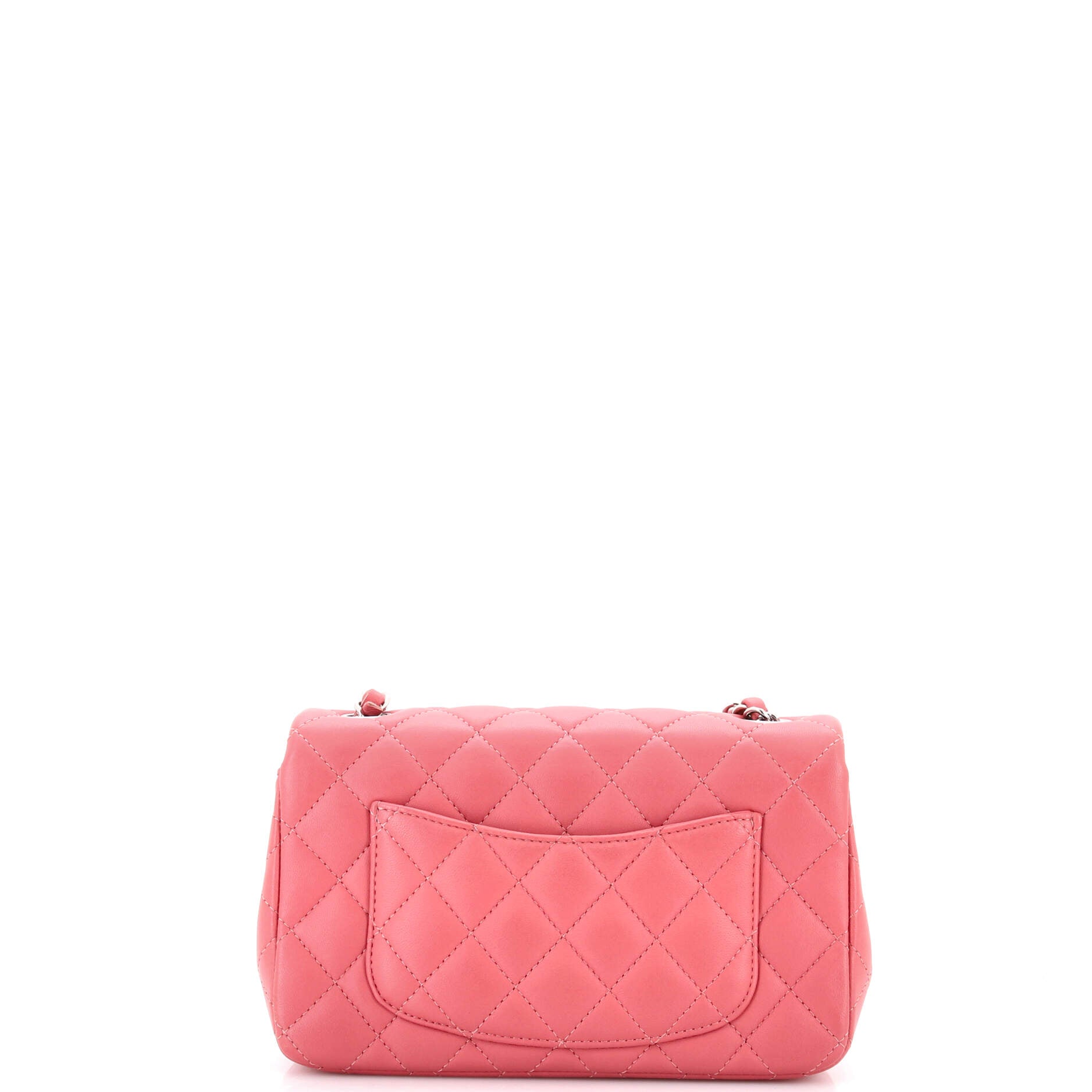 Classic Single Flap Bag Quilted Lambskin Mini