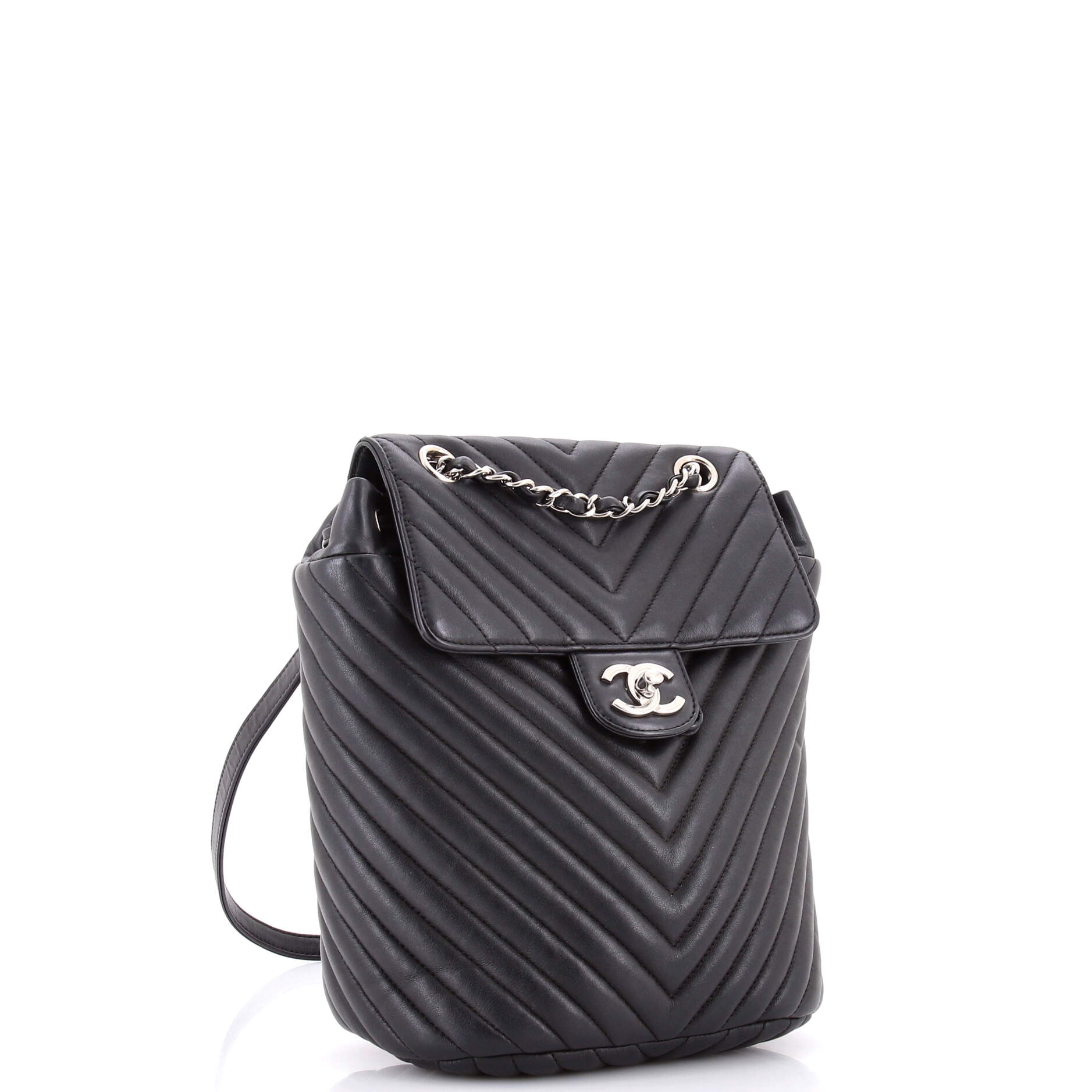 Urban Spirit Backpack Chevron Leather Small